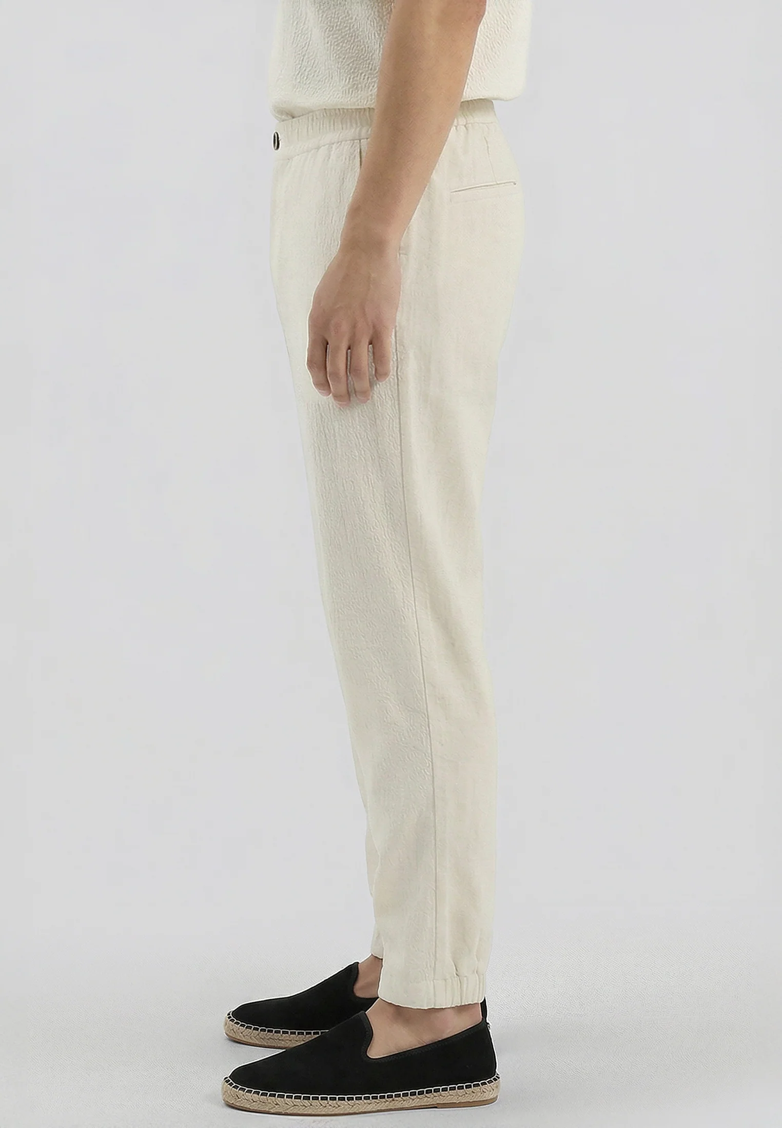 CRINKLE CHINO STONE - Image 5
