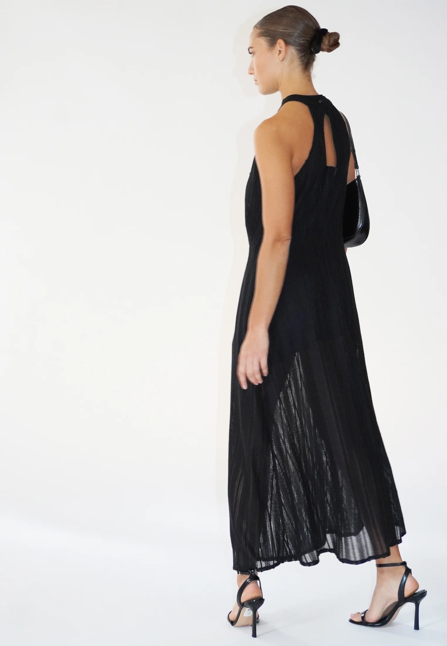 CRUSH DRESS BLACK - Image 2