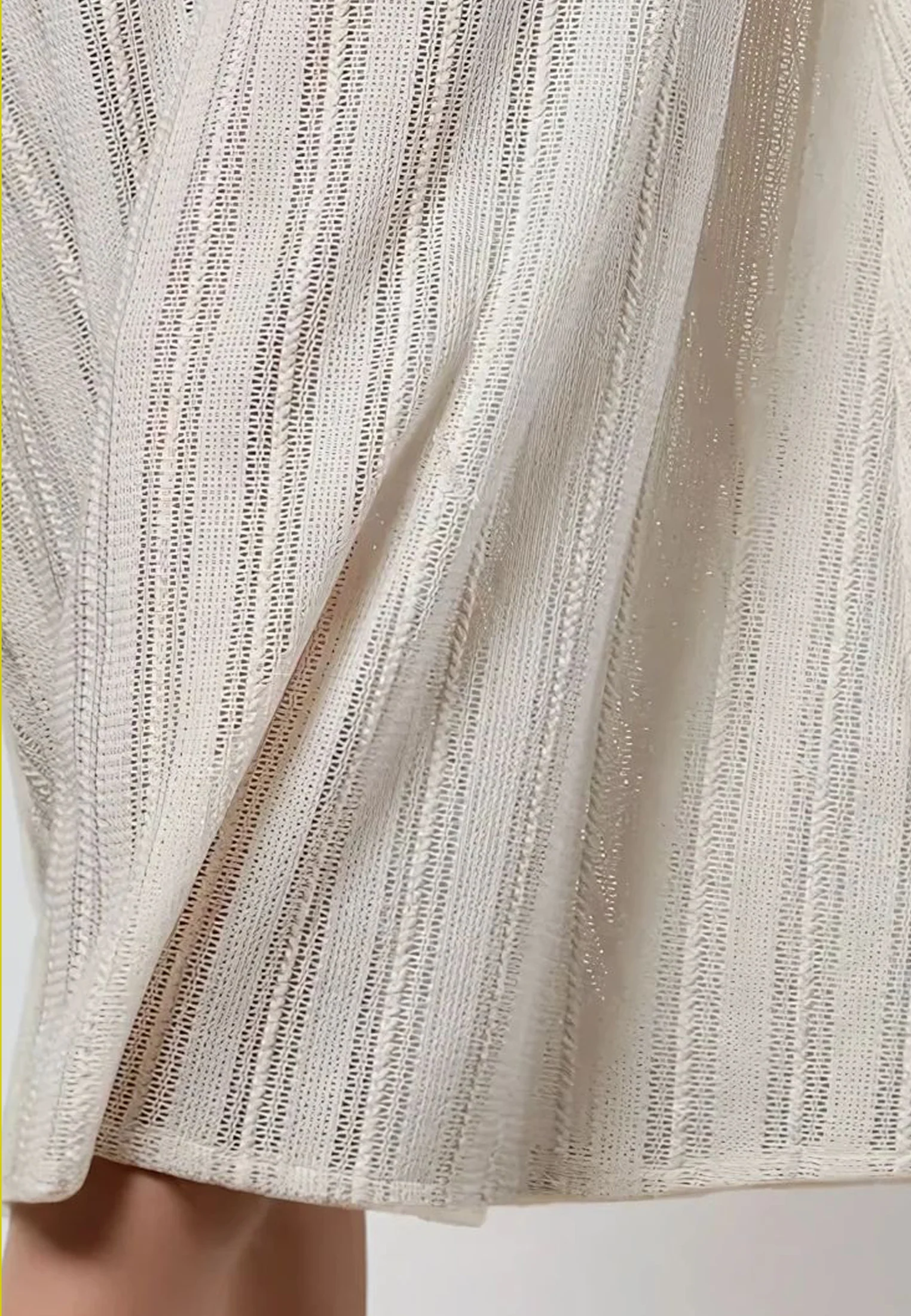 CRUSH DRESS WHITE - Image 4