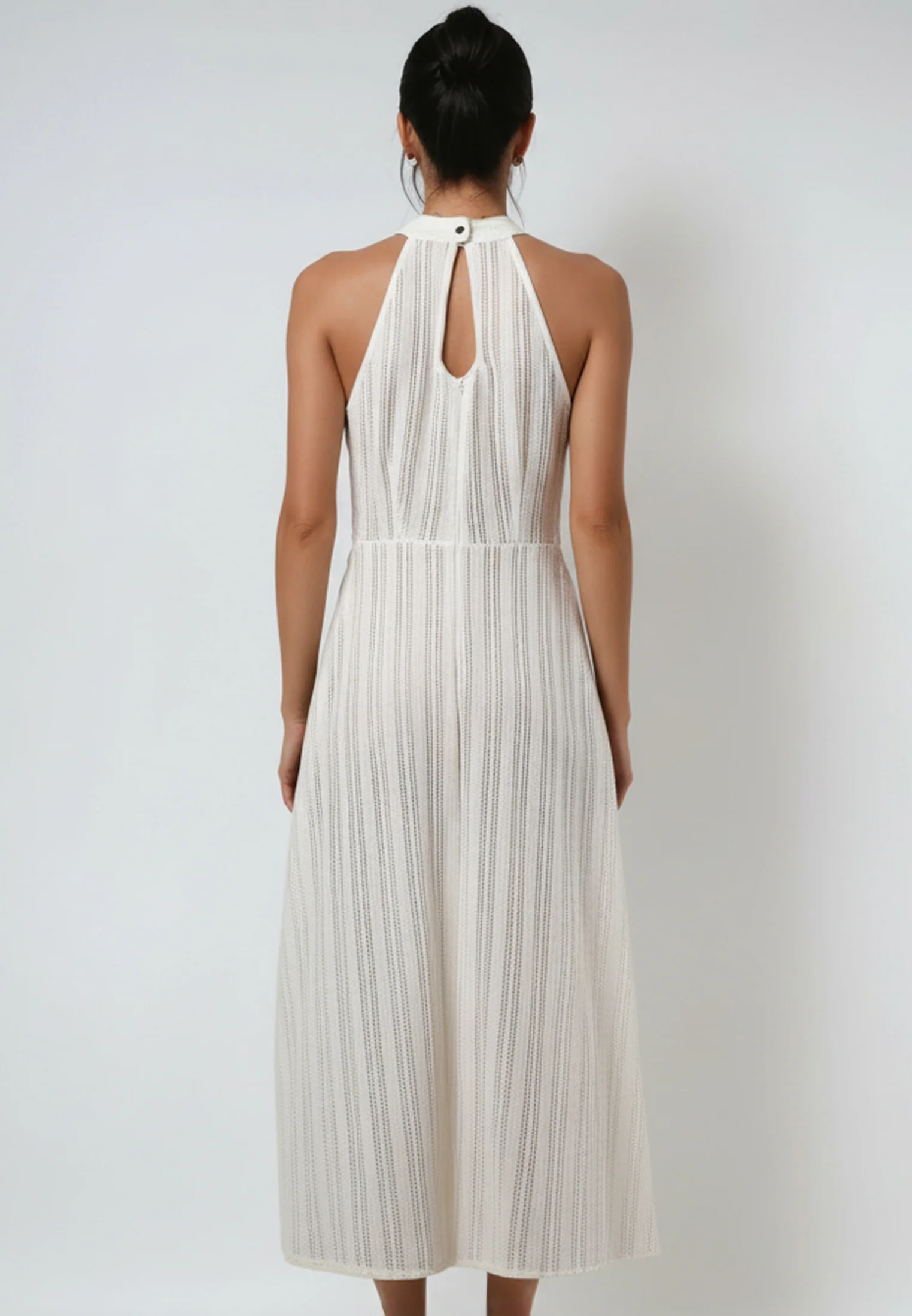 CRUSH DRESS WHITE - Image 5