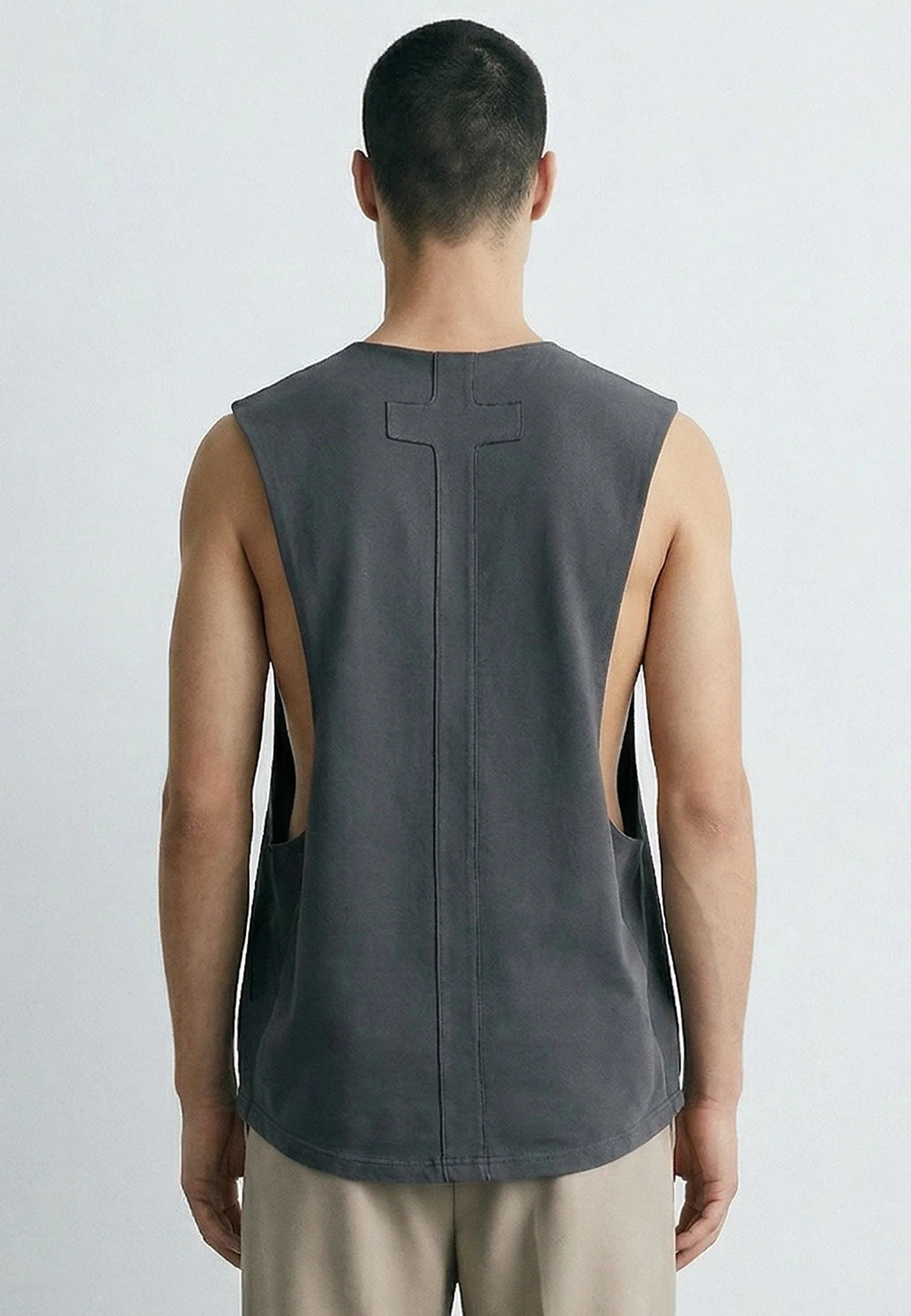 CUTAWAY VEST DARK METAL - Image 4
