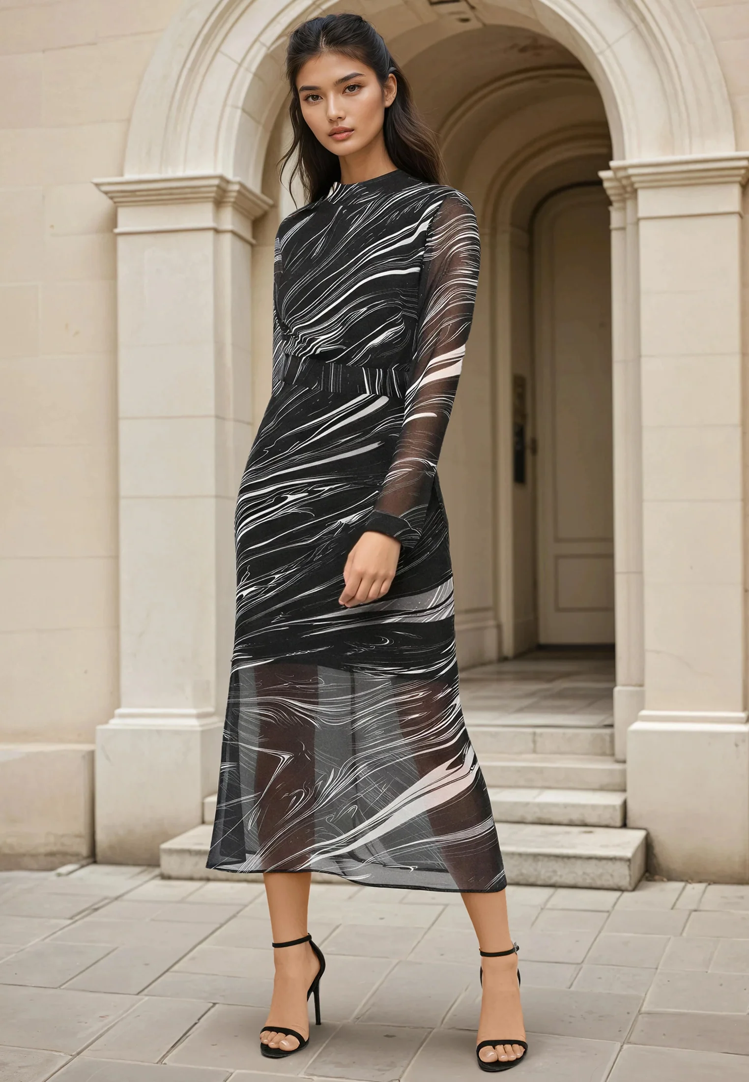 DAZZLE DRESS ALABASTER - Image 5