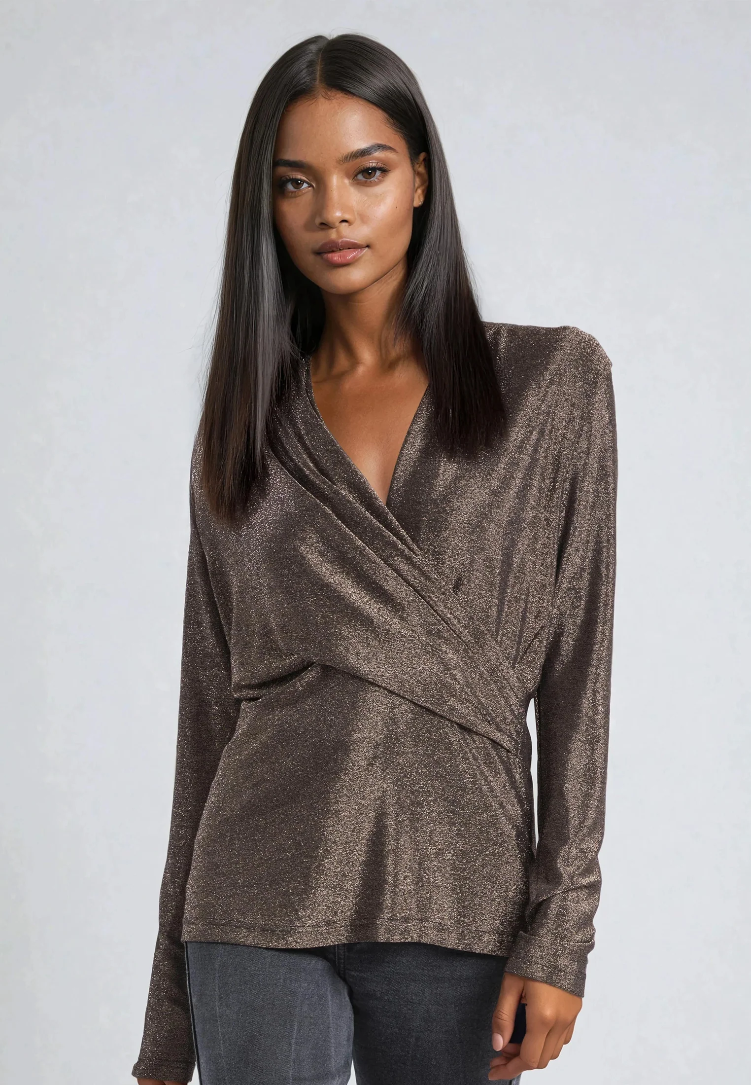 DELUXE LS TOP DARK BROWN - Image 4