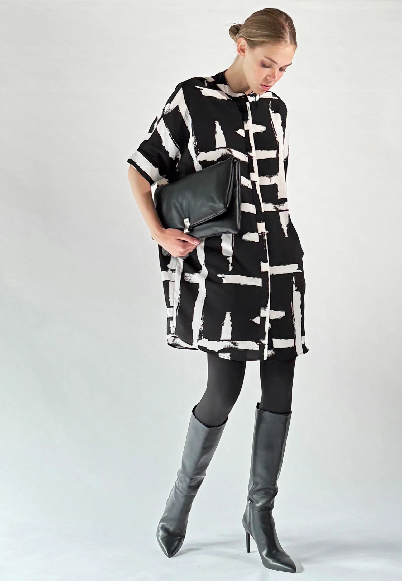 DESTINY TUNIC SELVAGE BLACK - Image 6