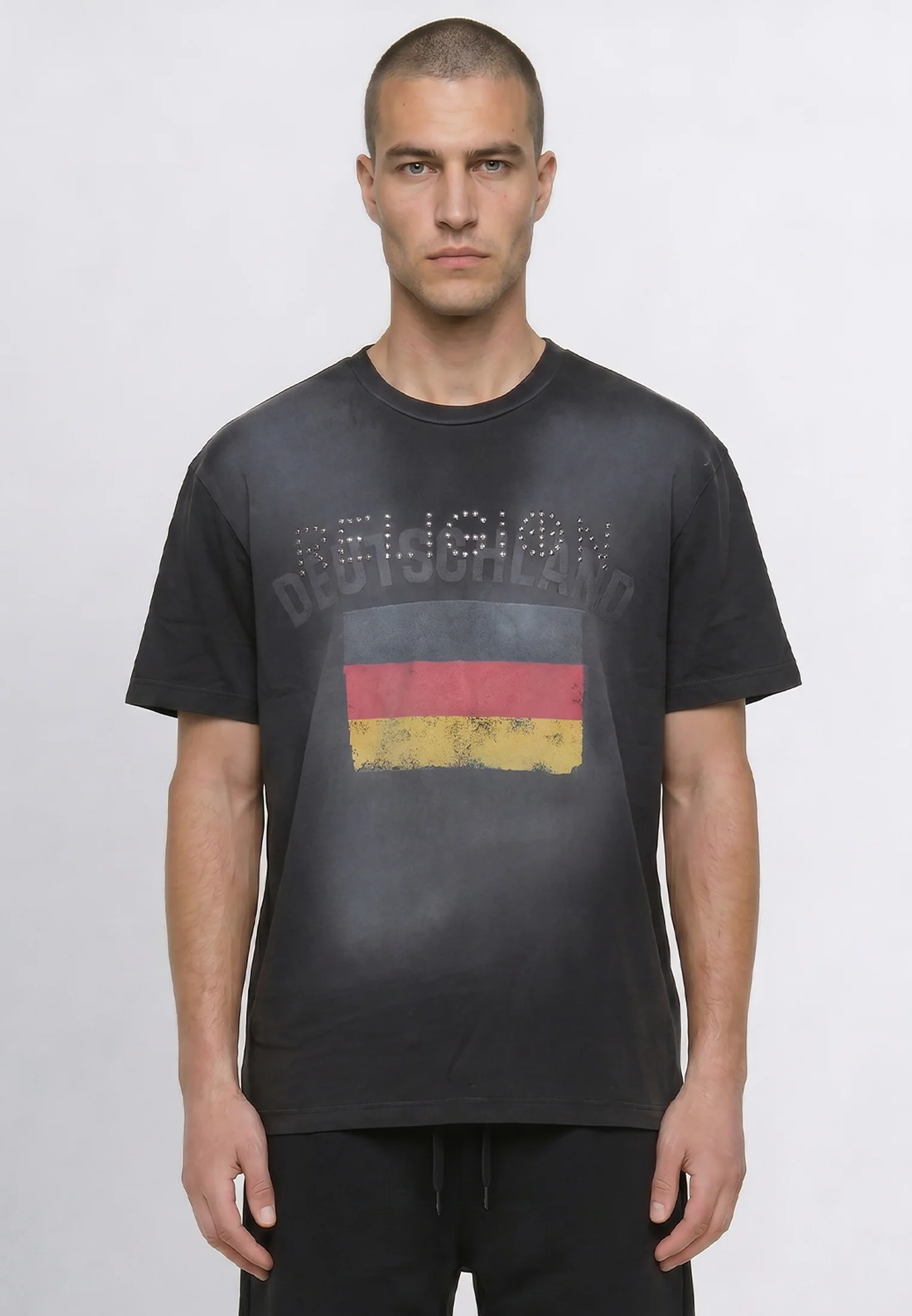 DEUTSCHLAND T-SHIRT BLACK - Image 2