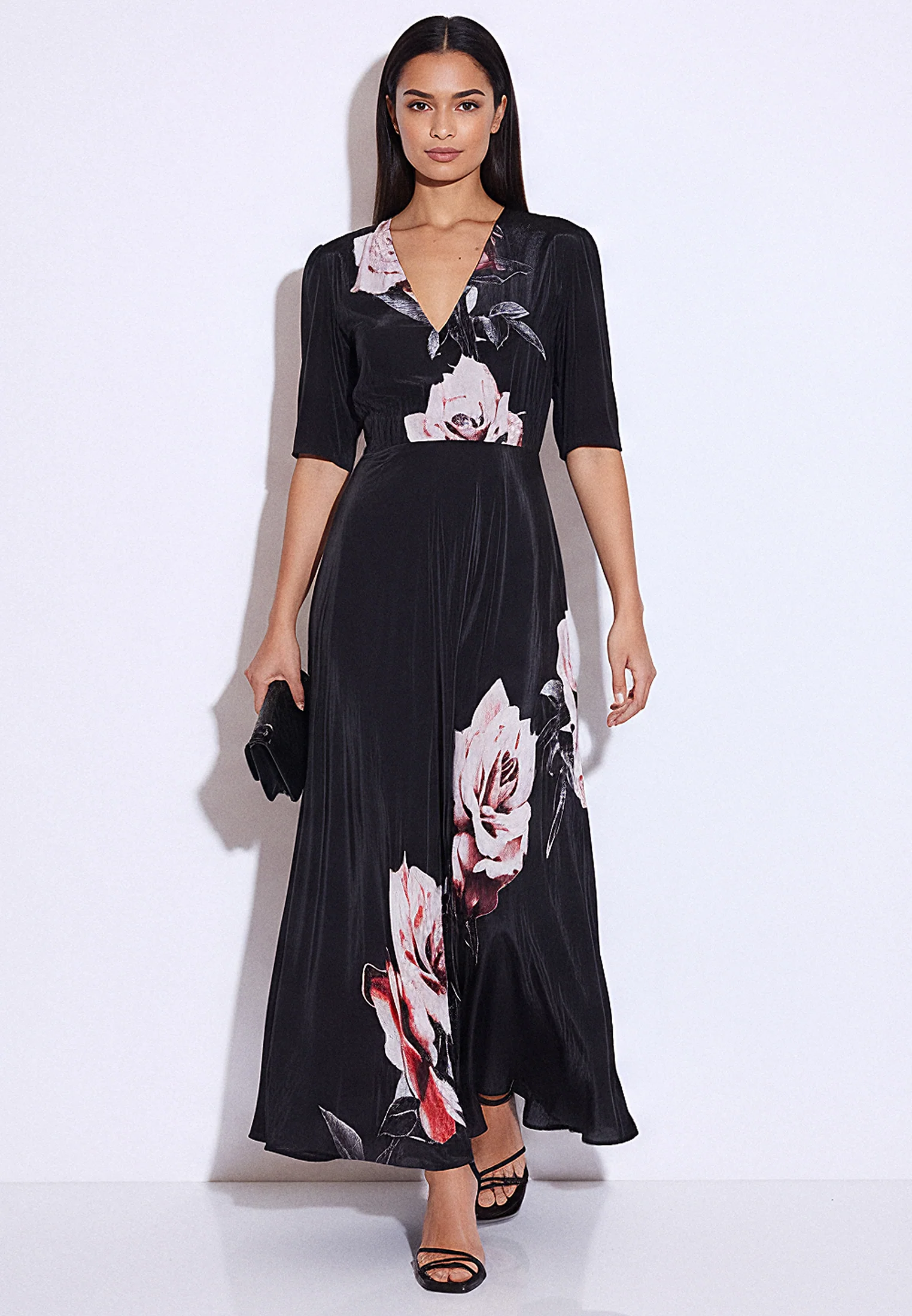 DIANA MAXI DRESS BLACK - Image 3