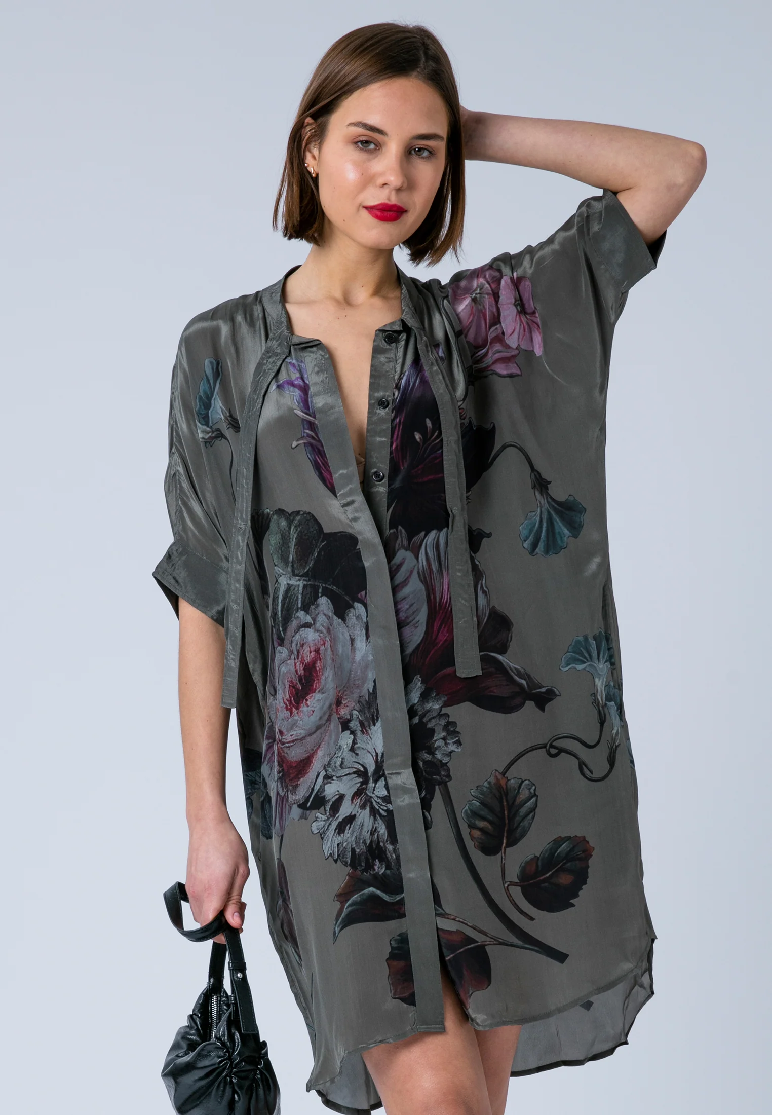 DIANA MAXI TUNIC FLORAL