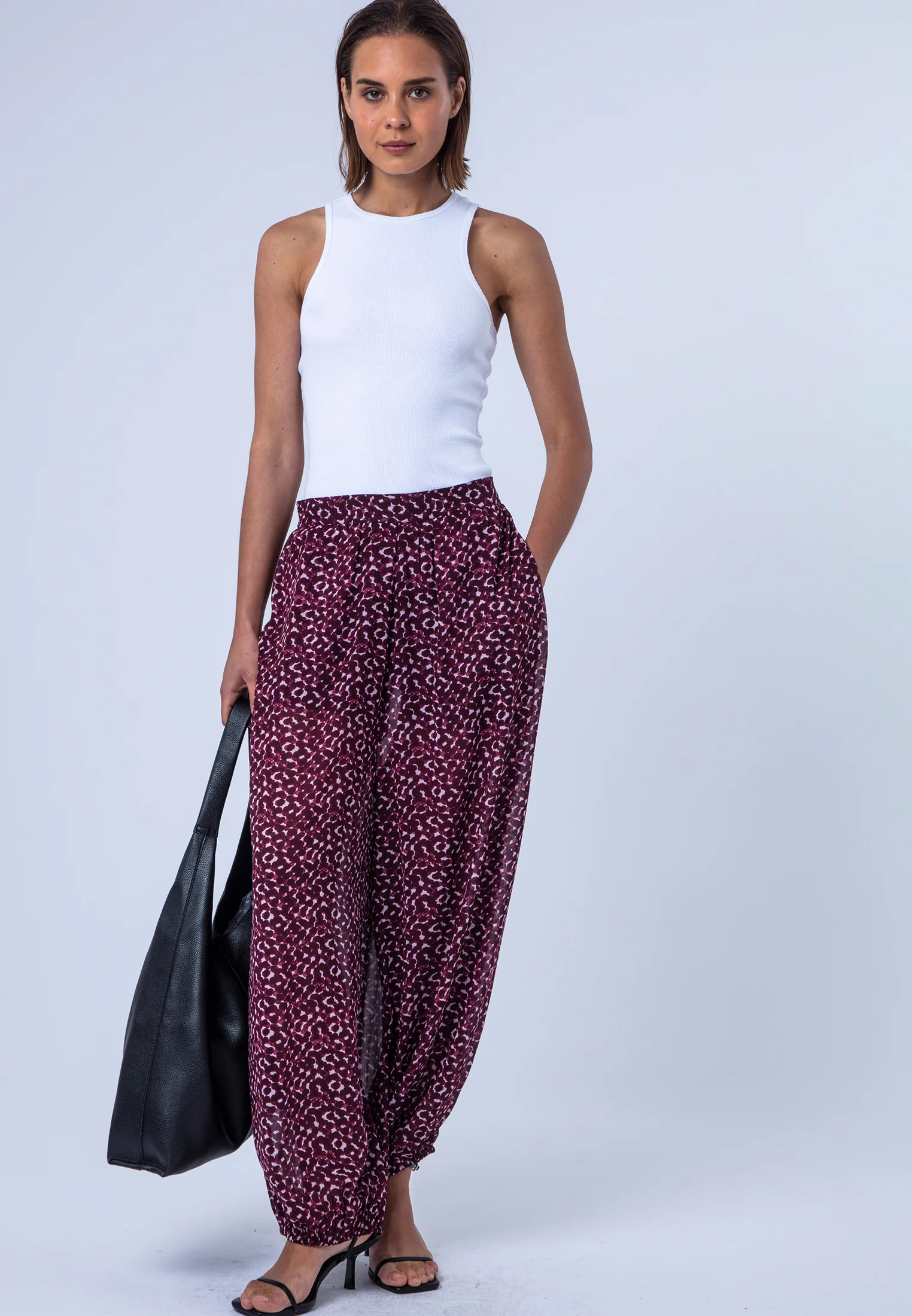 HELENA TROUSERS BLEND PORT POLKADOT - Image 4