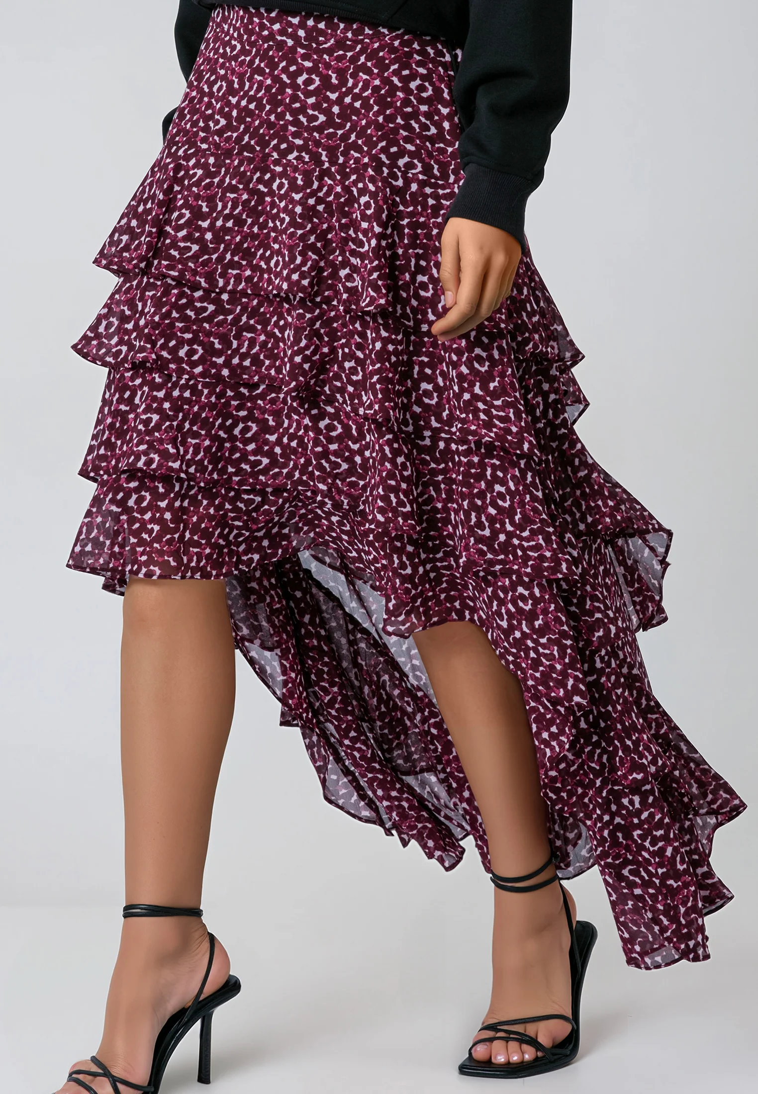 FAE SKIRT BLEND POLKA DOT RED & WHITE