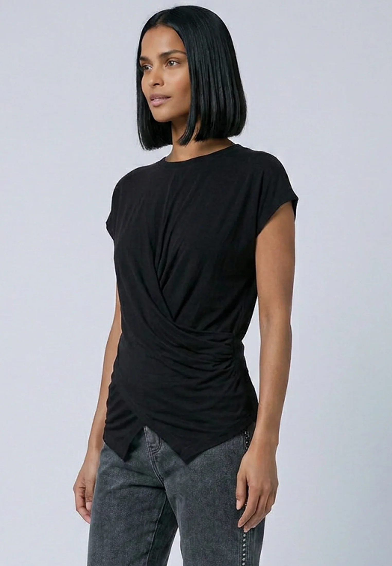 TIME T-SHIRT JET BLACK - Image 3