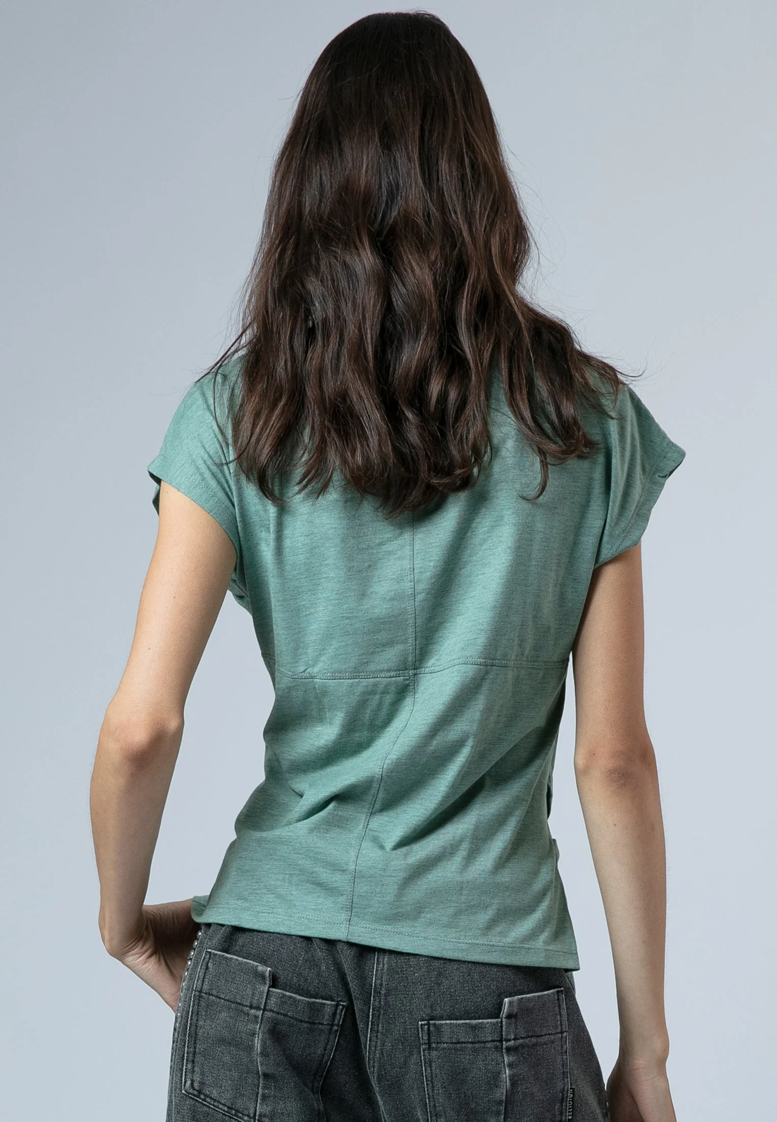 TIME T-SHIRT GRANITE GREEN - Image 4