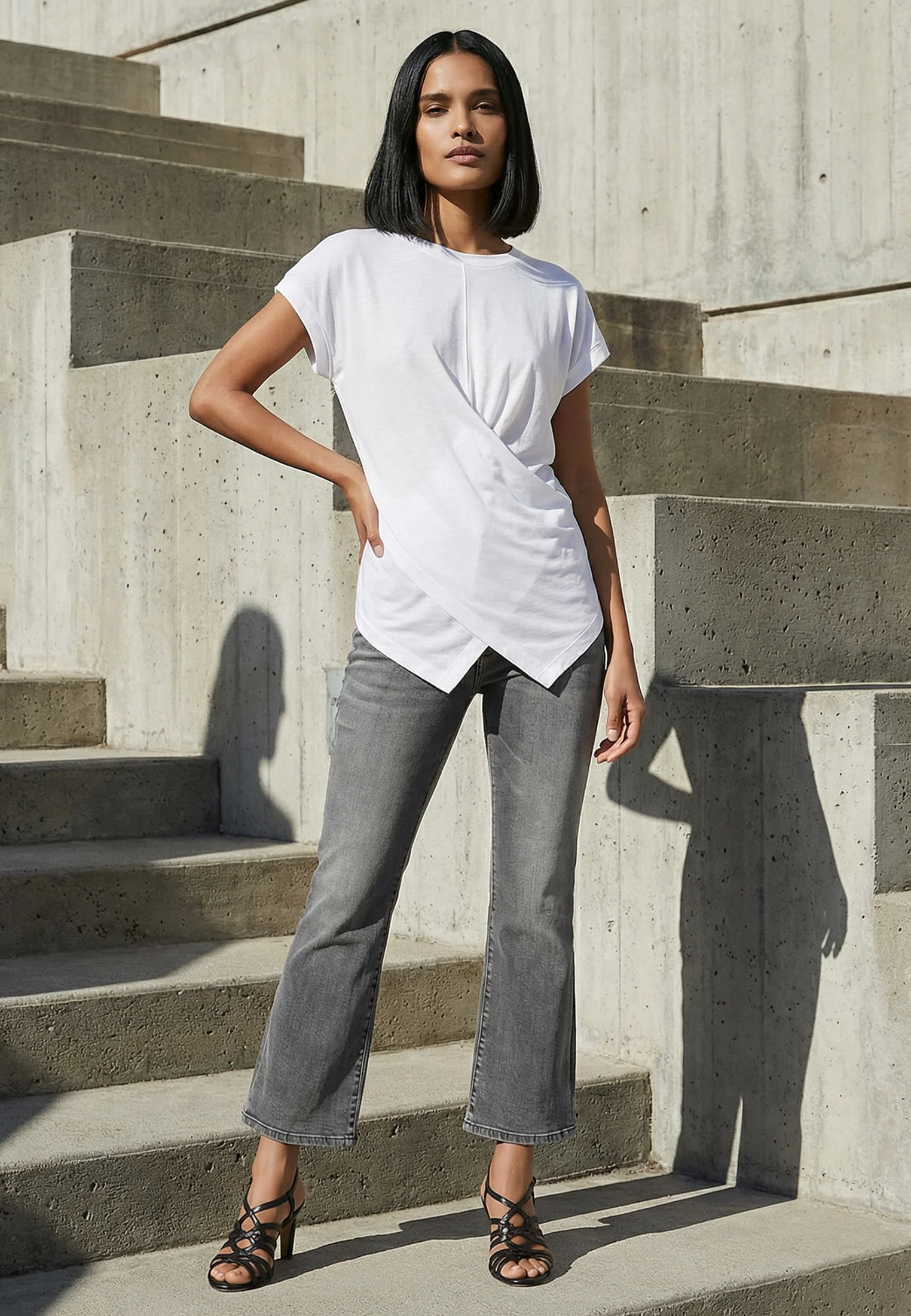 TIME T-SHIRT WHITE - Image 6