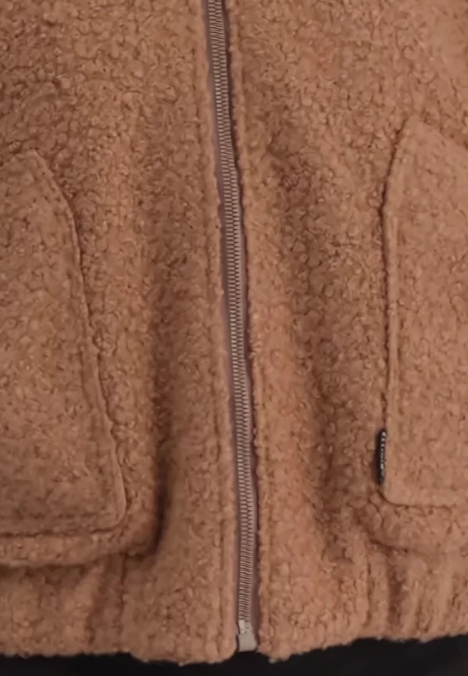 DREAMER WOOL MIX BOMBER JACKET CAMEL - Image 6