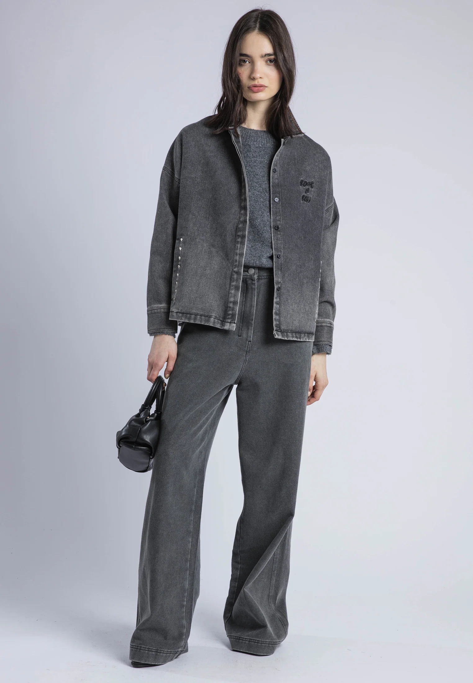 ECCENTRIC SHIRT GREY DENIM - Image 5