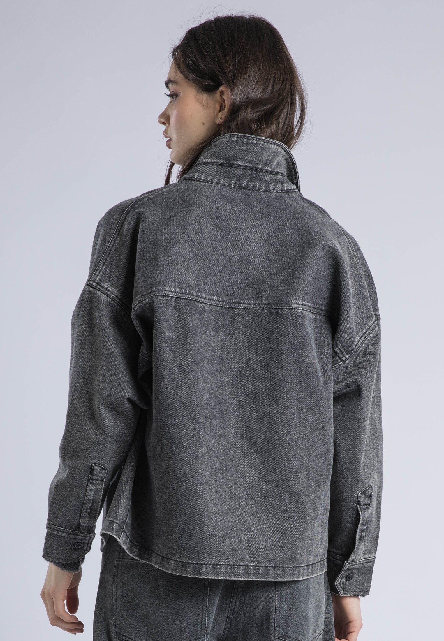 ECCENTRIC SHIRT GREY DENIM - Image 6