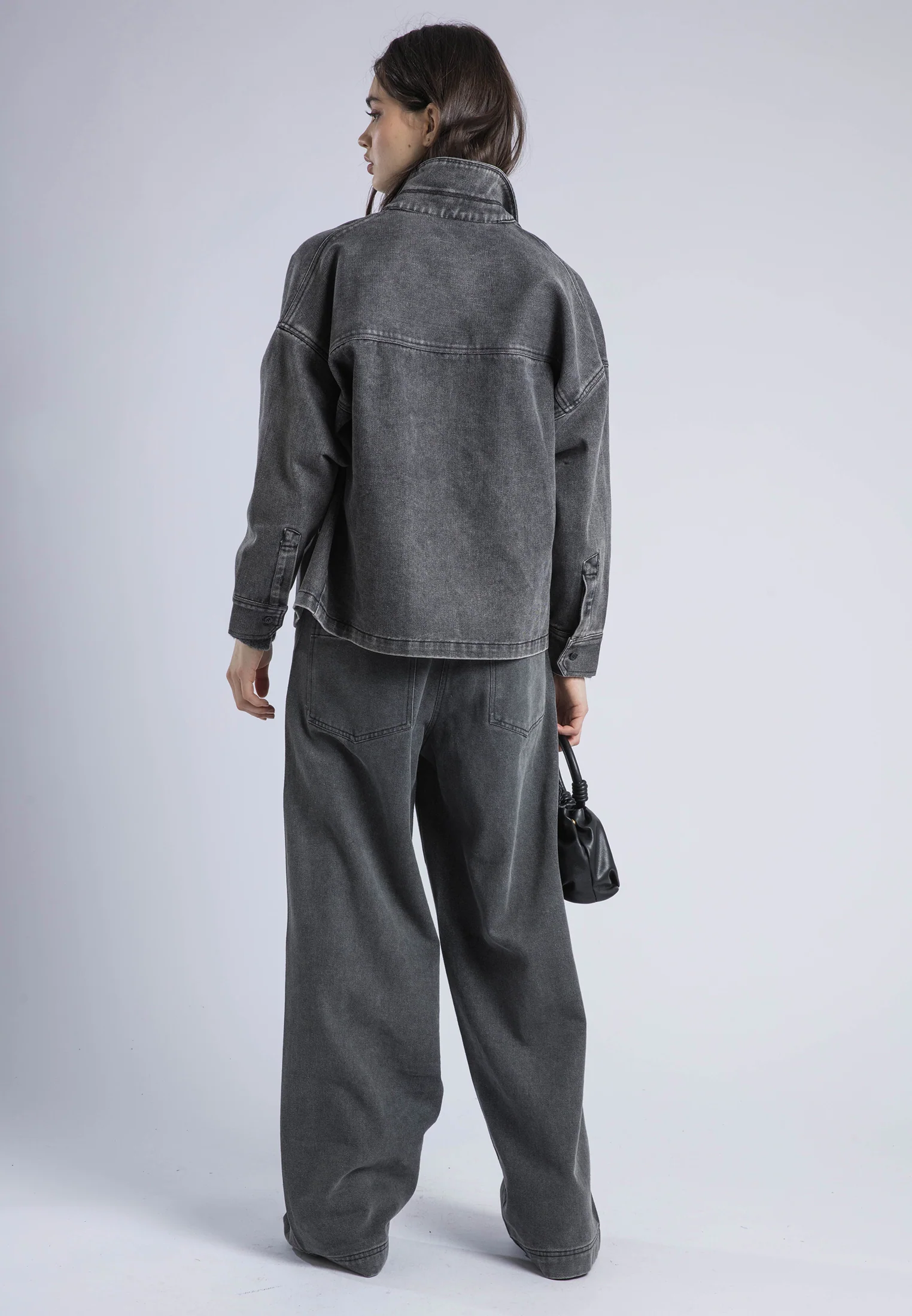 ECCENTRIC TROUSERS GREY DENM - Image 4