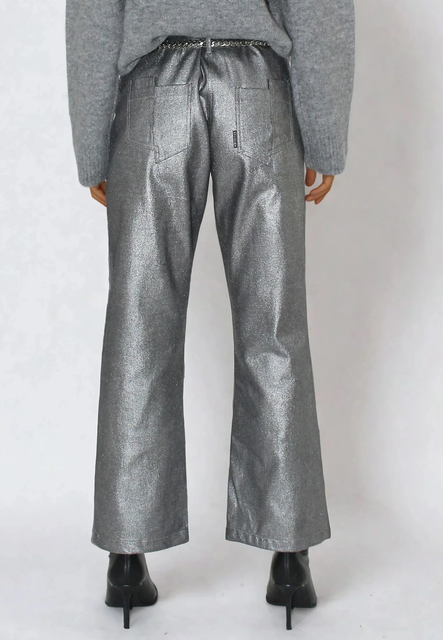 ECCENTRIC JEANS SILVER FOIL
