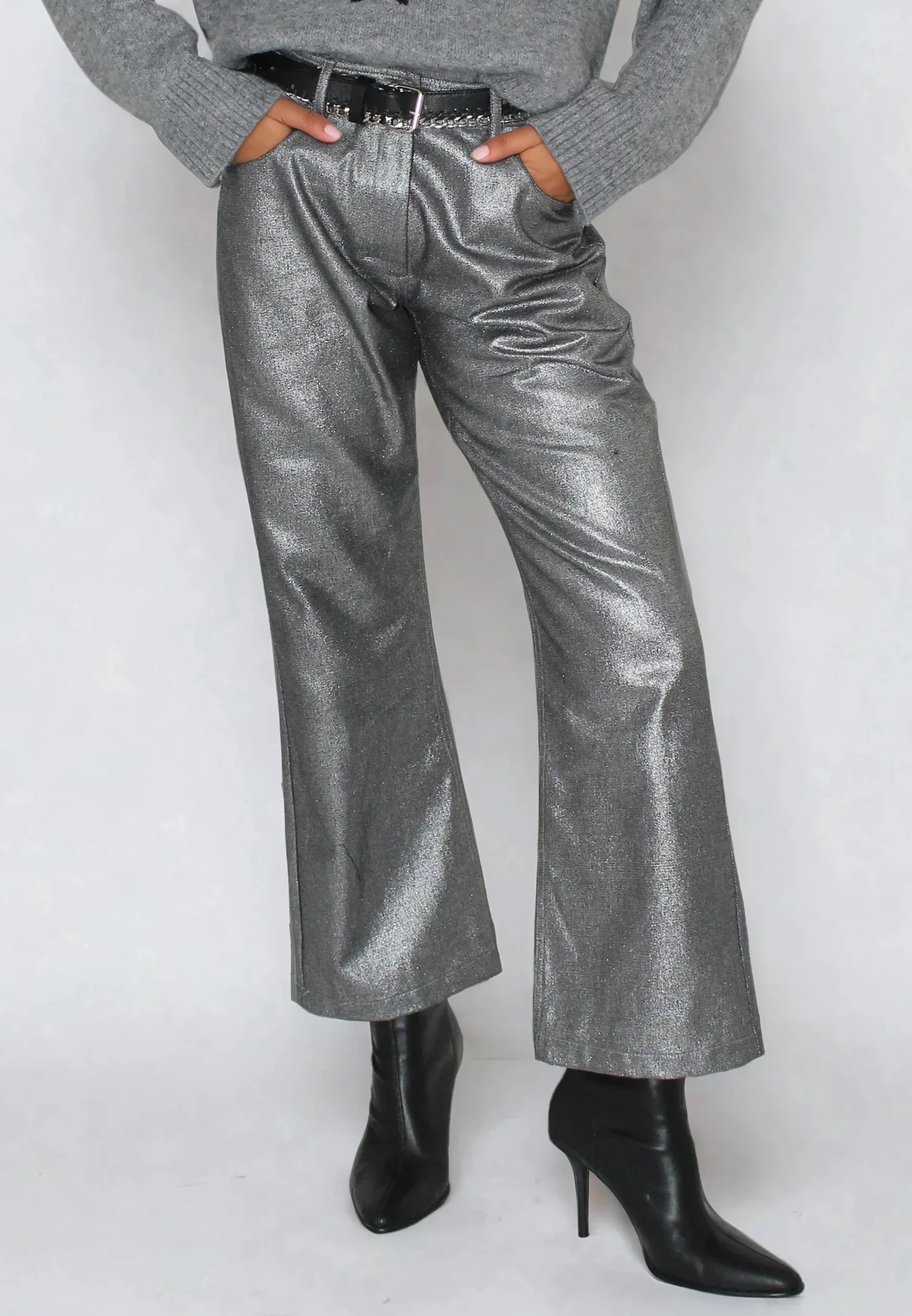 ECCENTRIC JEANS SILVER FOIL - Image 2