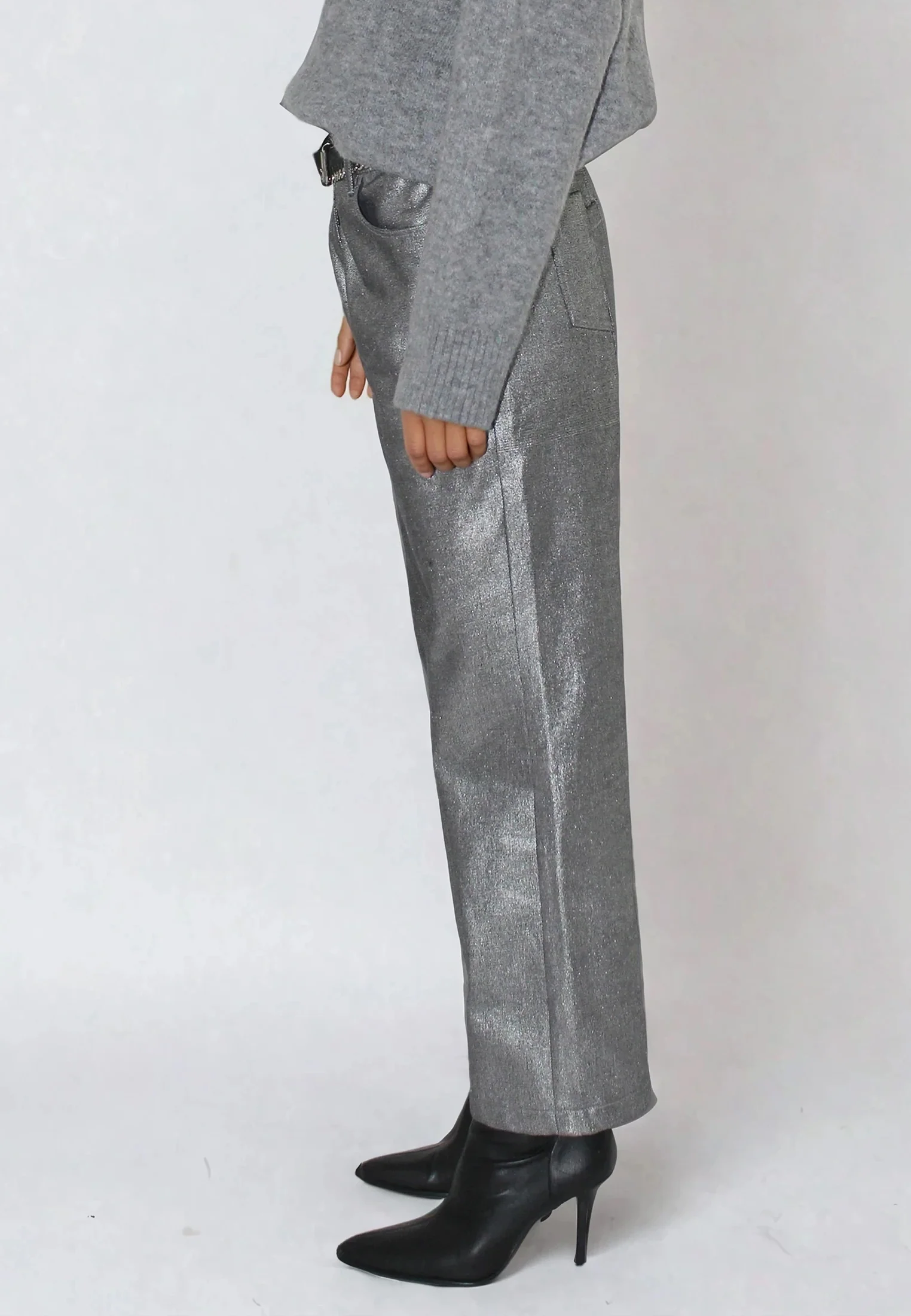 ECCENTRIC JEANS SILVER FOIL - Image 5