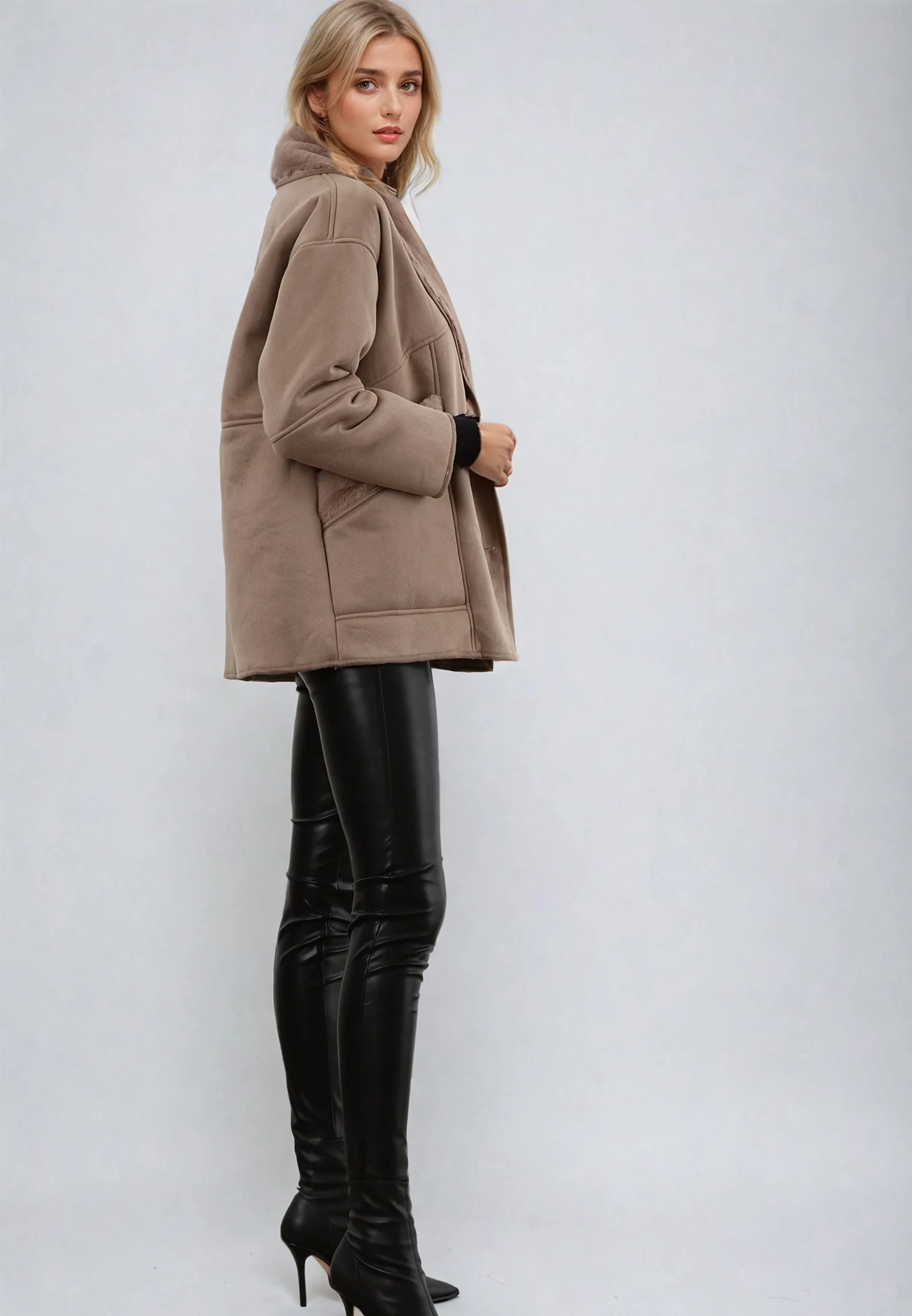 ELEMENT COAT TAUPE - Image 6