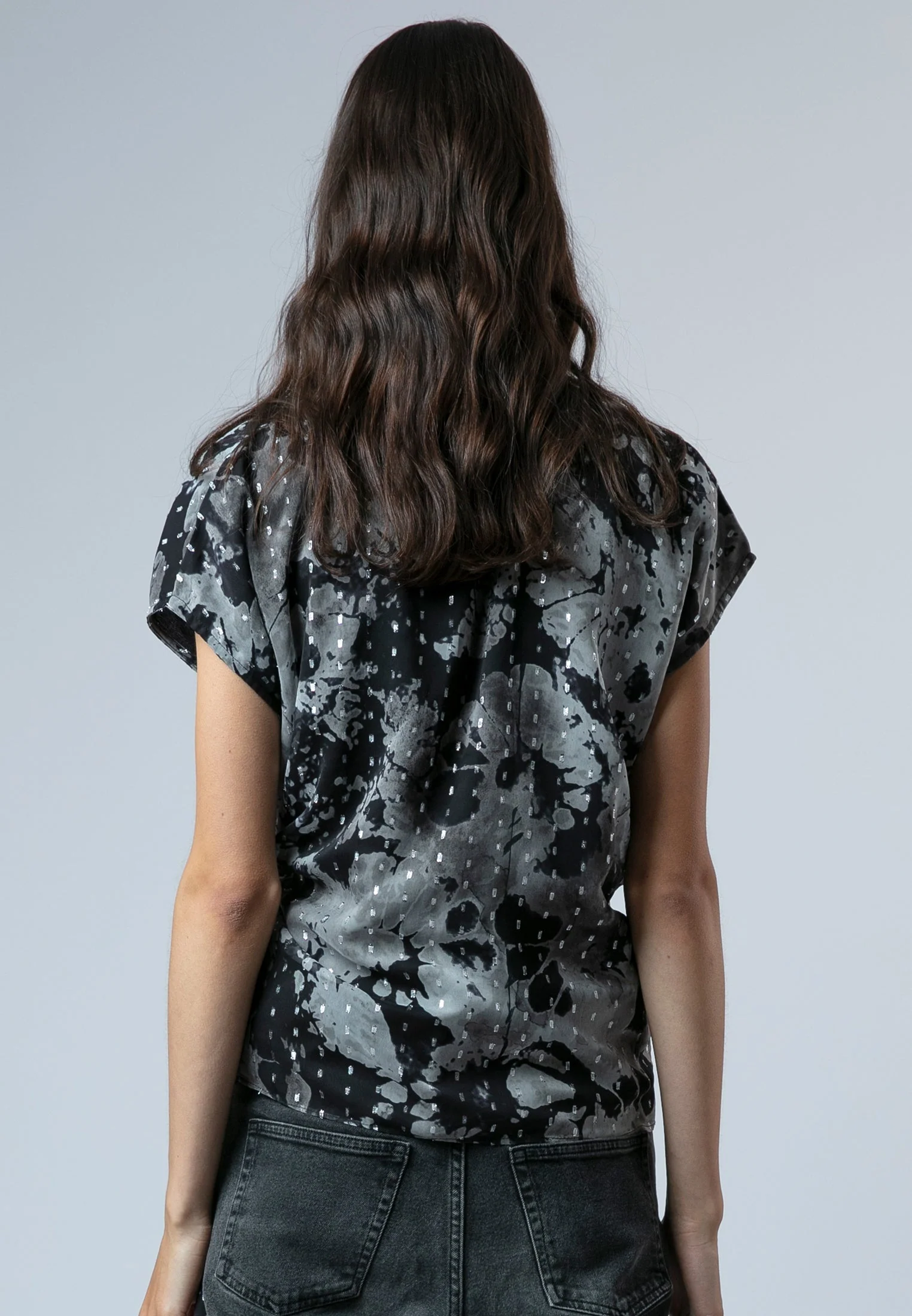 ELINE TOP BLACK & WHITE - Image 2
