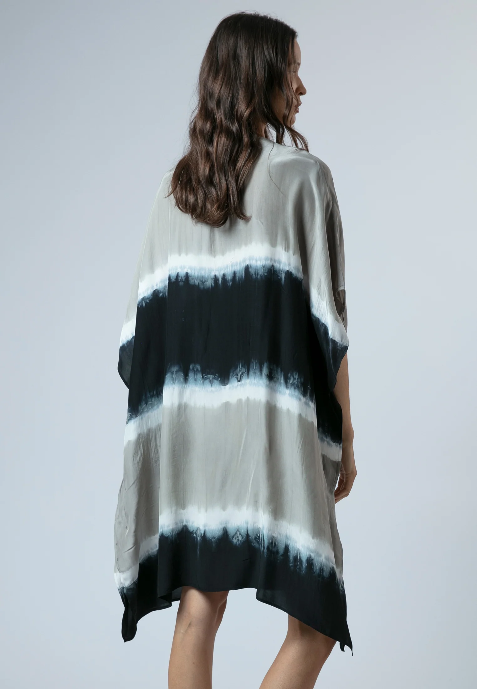 ELLA KAFTAN BLACK & GREY & WHITE - Image 5