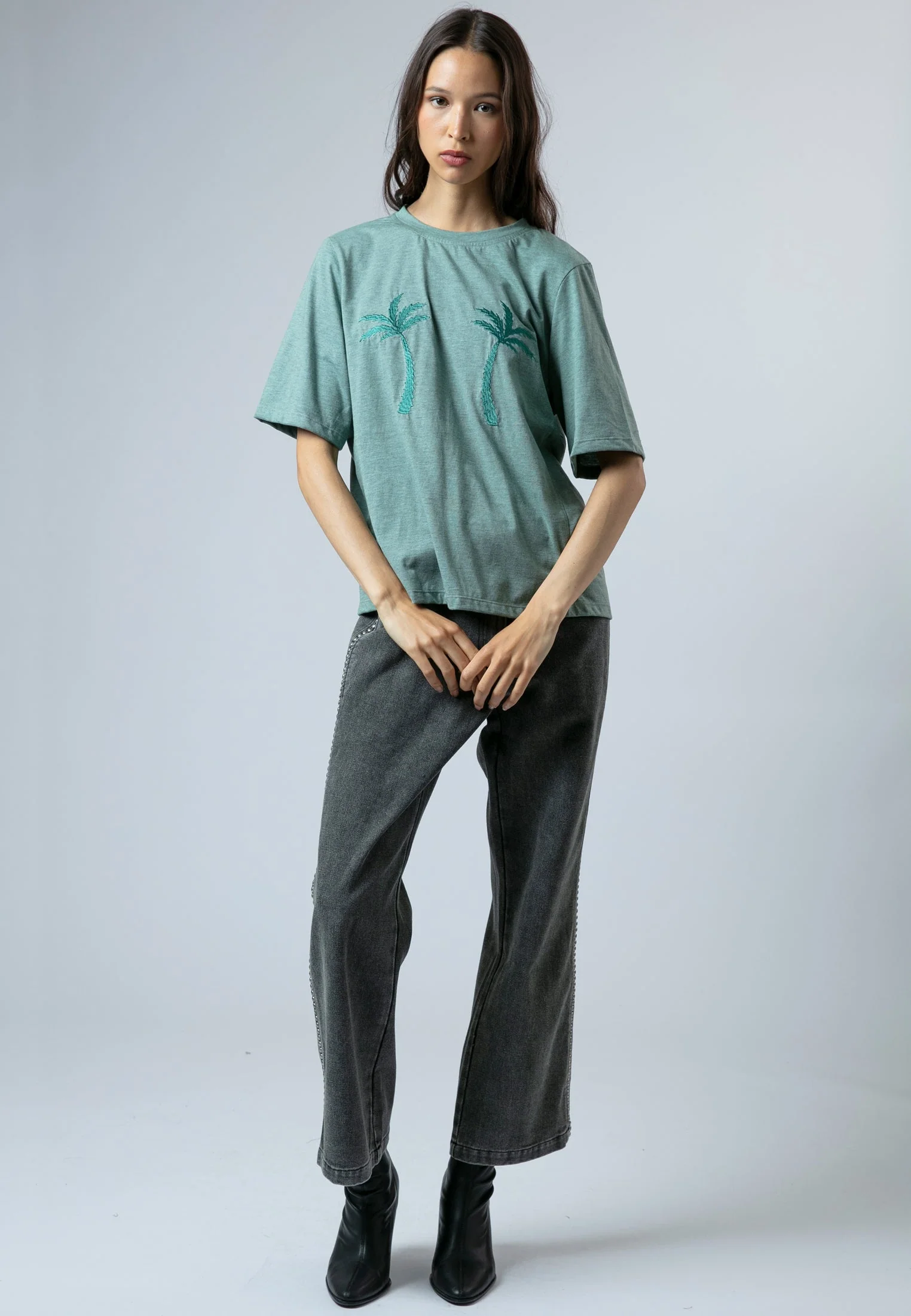 SUMMER T-SHIRT GRANITE GREEN - Image 4