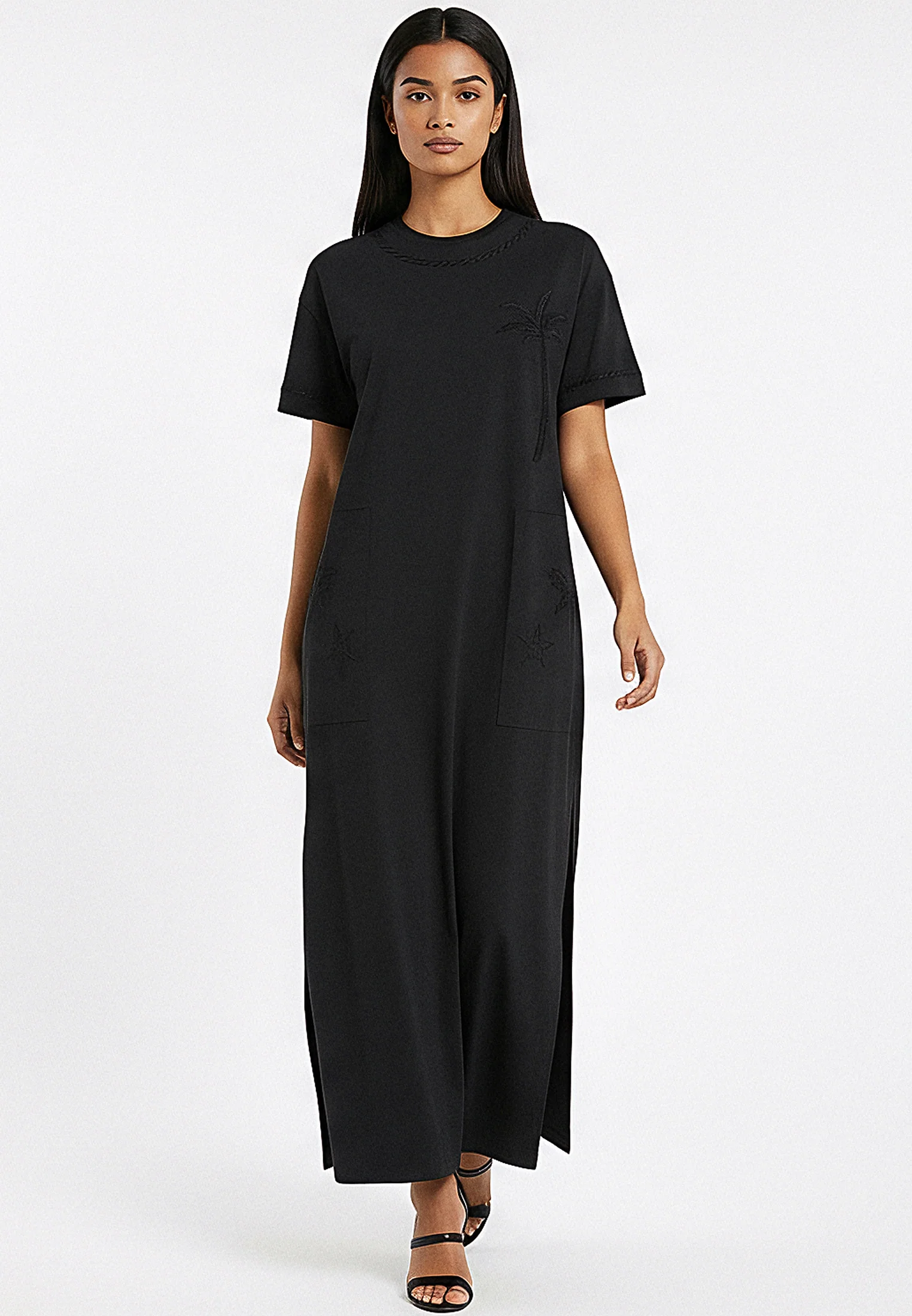 SUMMER DRESS WASHED BLACK - Image 2