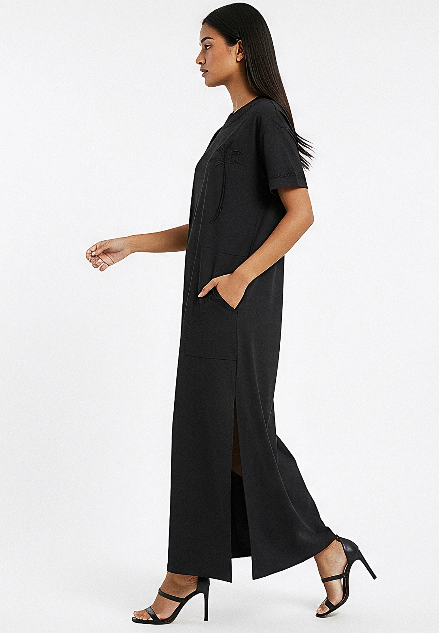 SUMMER DRESS WASHED BLACK - Image 3