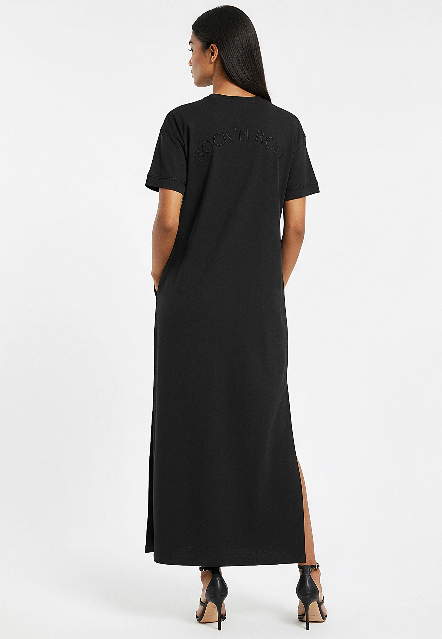 SUMMER DRESS WASHED BLACK - Image 4