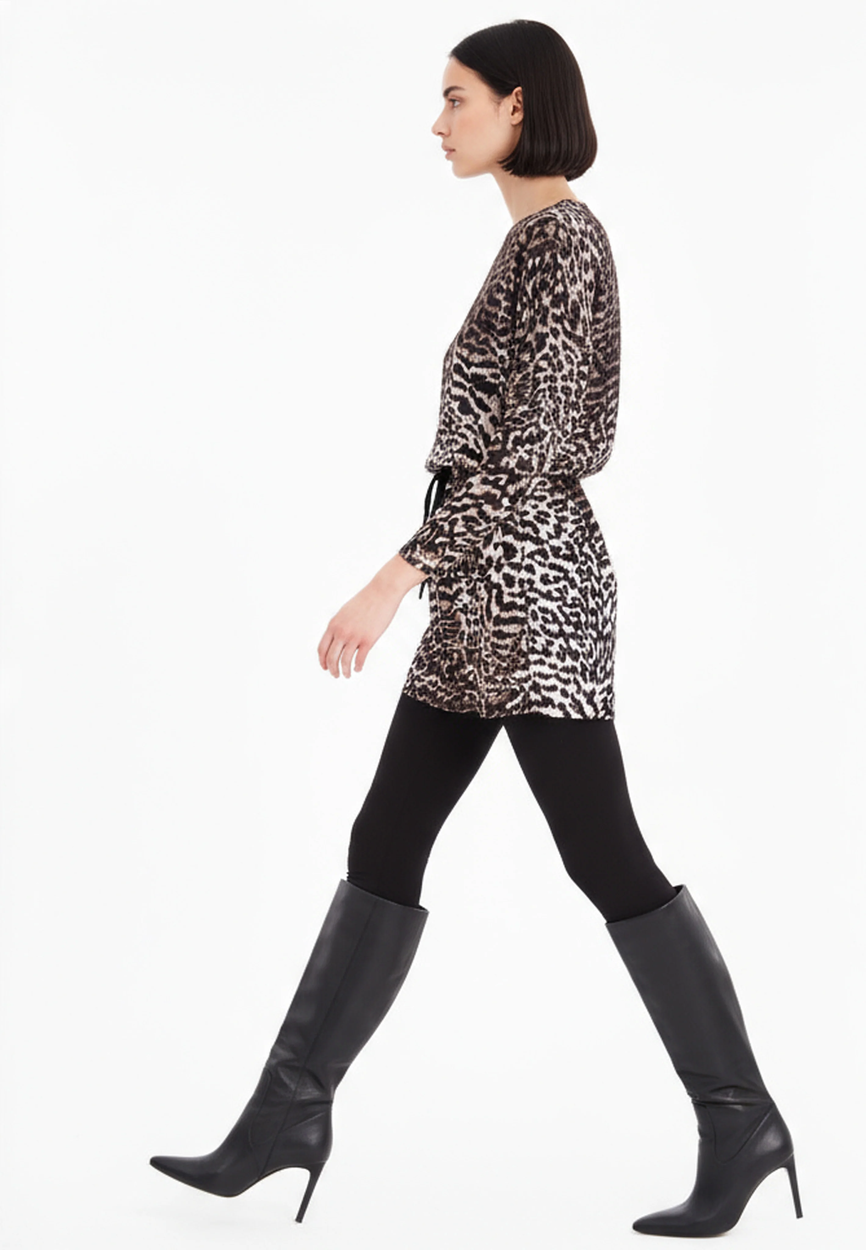 EMMY DRESS VELVET ANIMAL - Image 2