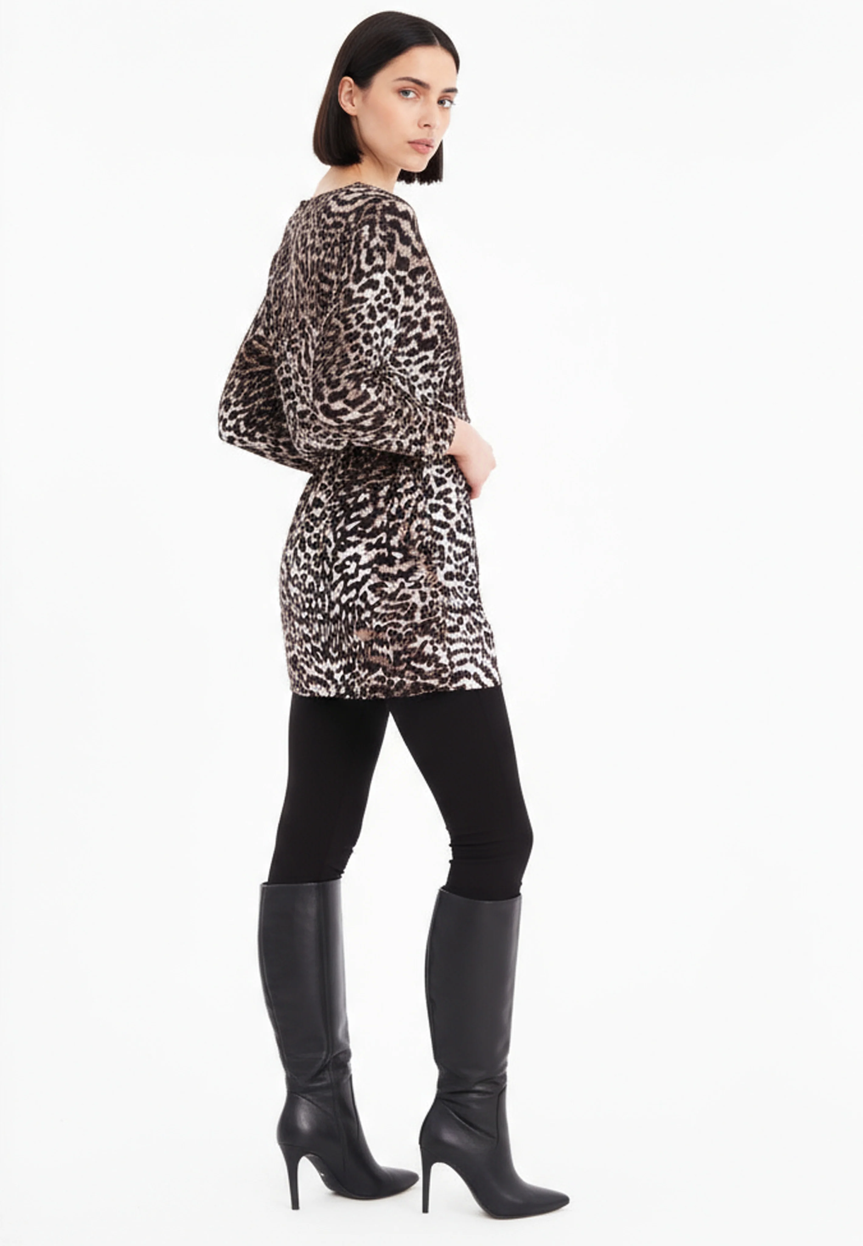 EMMY DRESS VELVET ANIMAL - Image 5