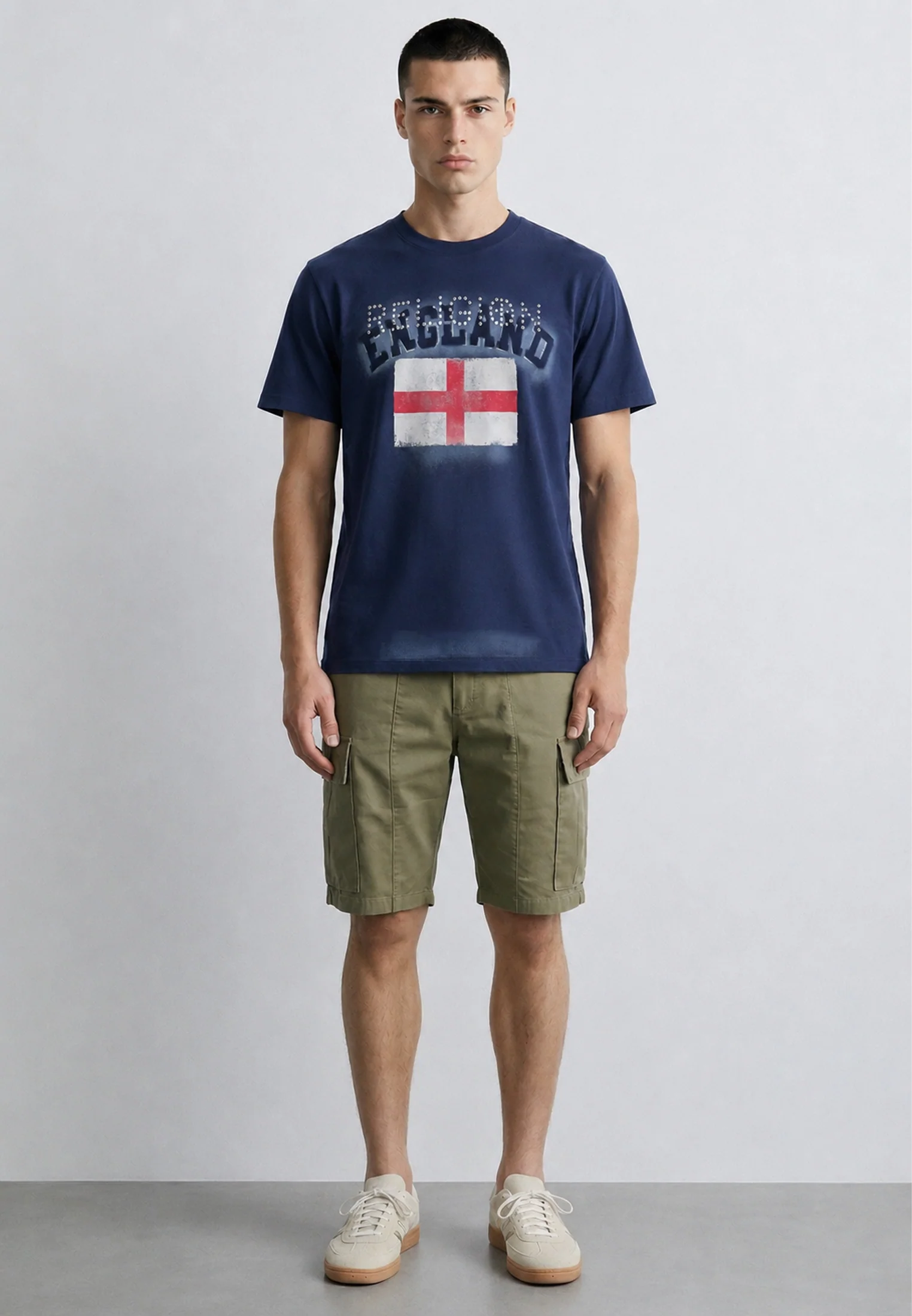 ENGLAND T-SHIRT NAVY - Image 3
