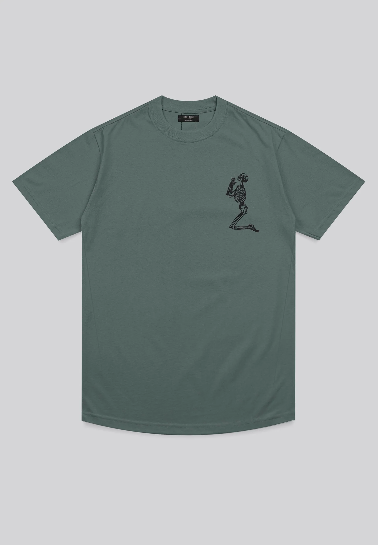 ESSENTIAL BIG SKELETON DARK METAL T-SHIRT - Image 5