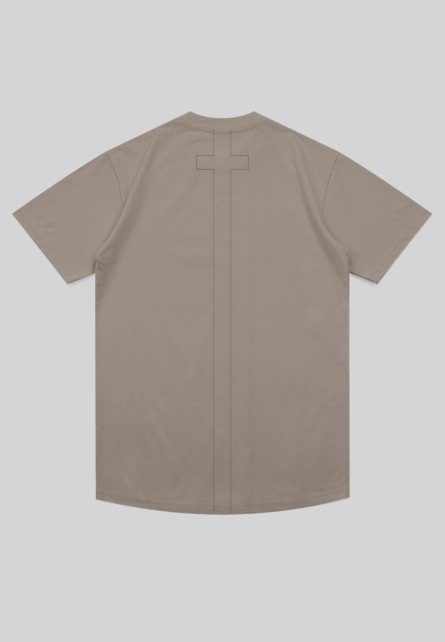 ESSENTIAL BIG SKELETON DESERT TAUPE T-SHIRT - Image 7