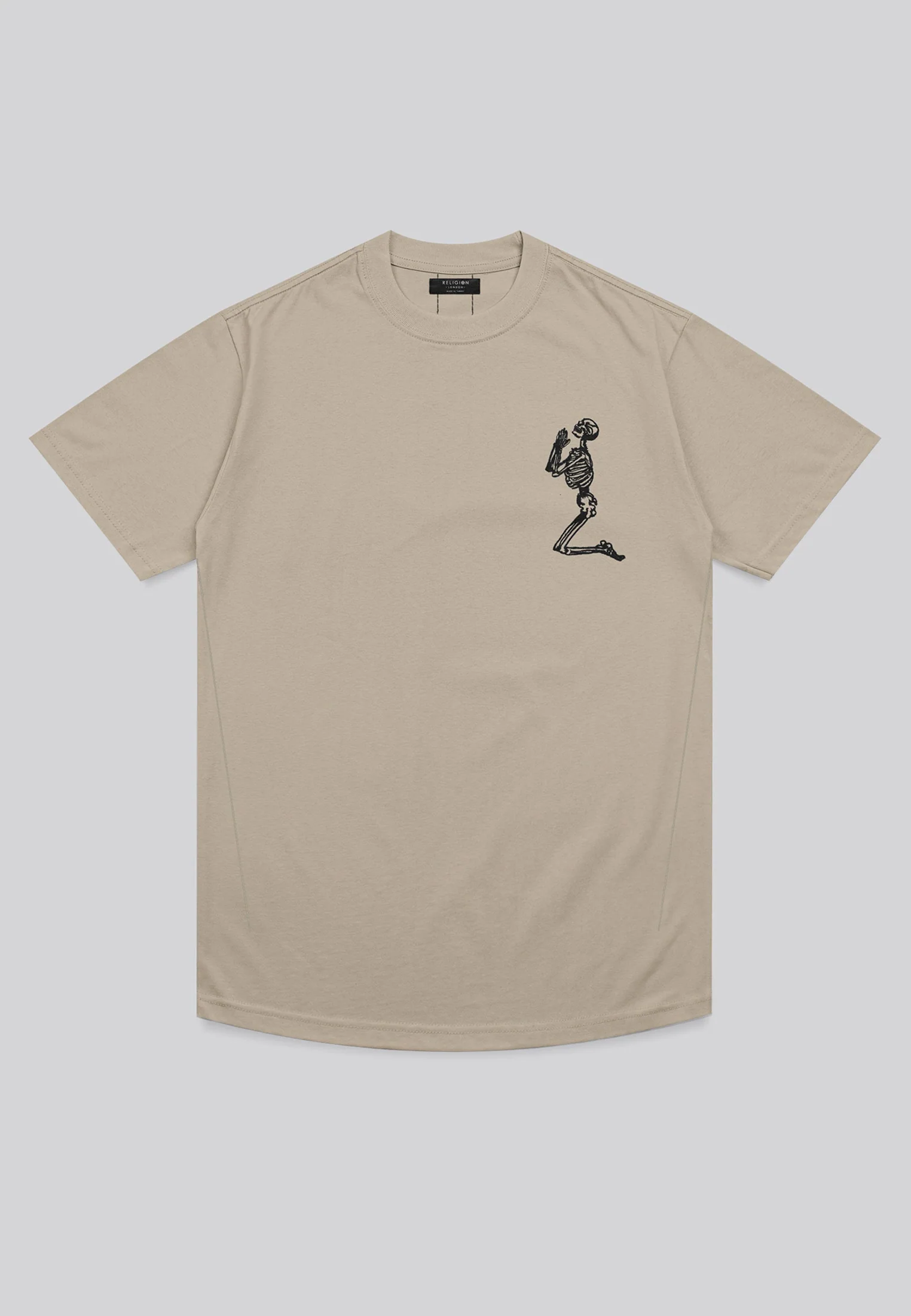 ESSENTIAL BIG SKELETON FAWN T-SHIRT - Image 6