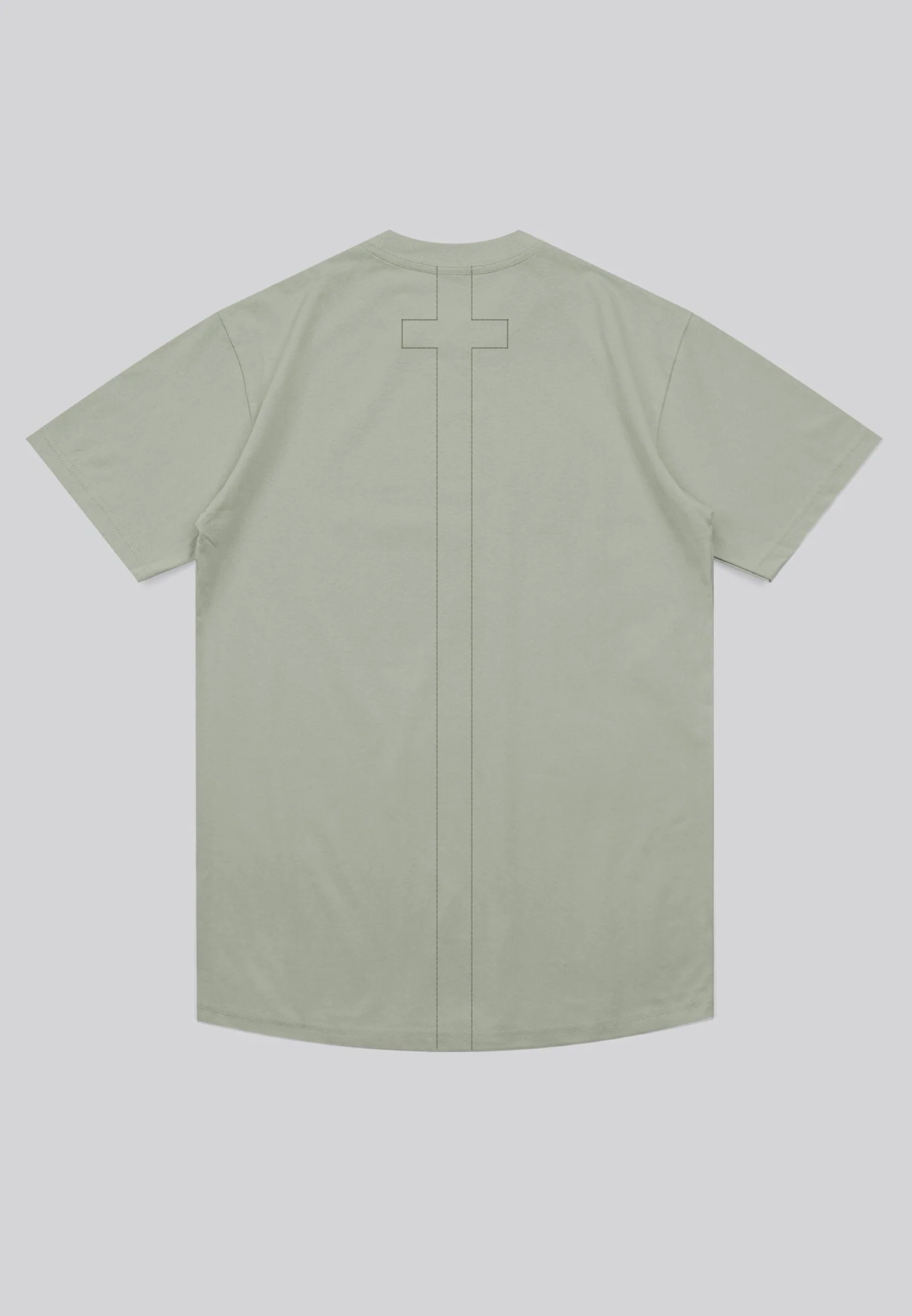 ESSENTIAL BIG SKELETON SOFT KHAKI T-SHIRT - Image 7