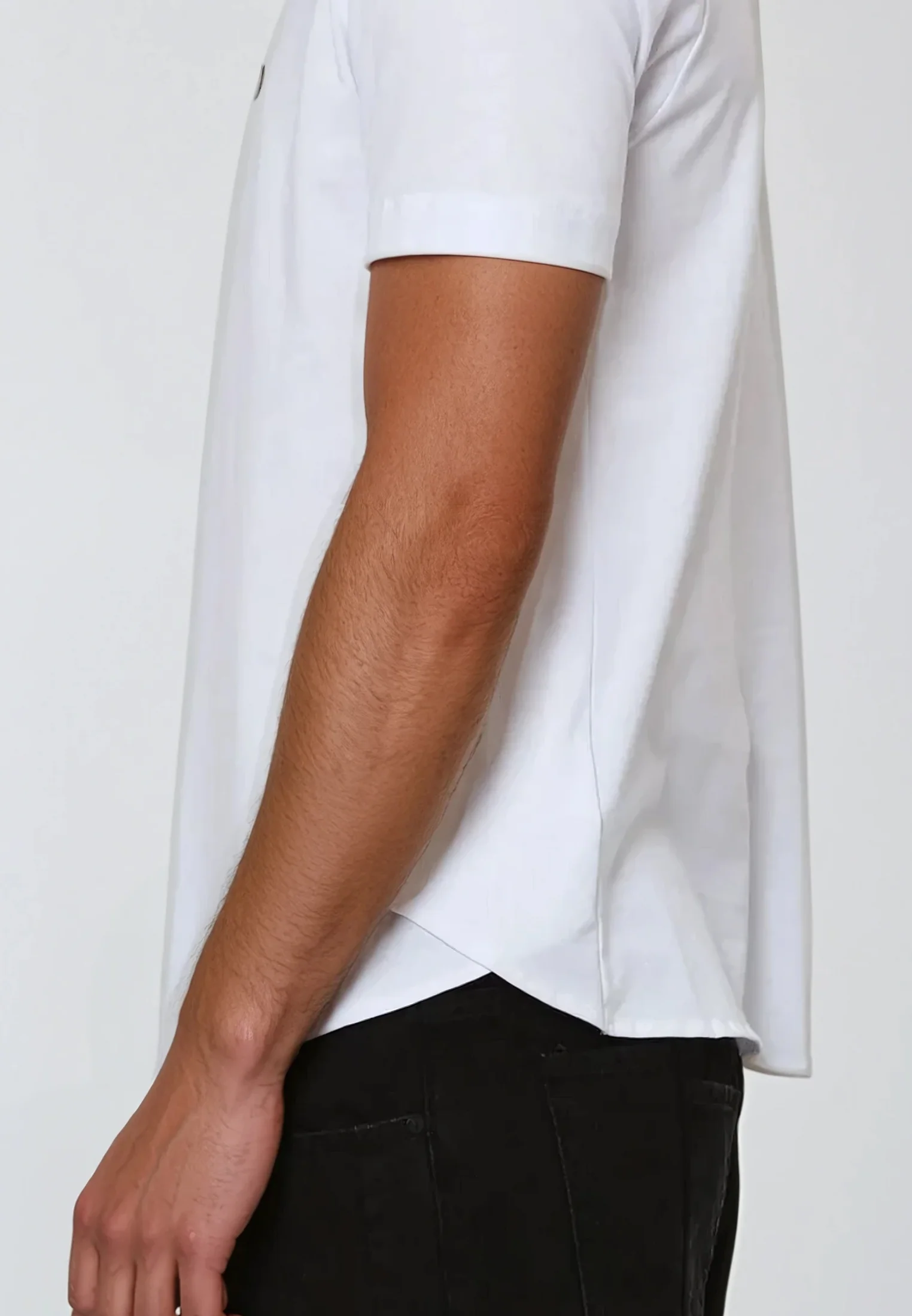 ESSENTIAL ORSON WHITE POLO SHIRT - Image 3