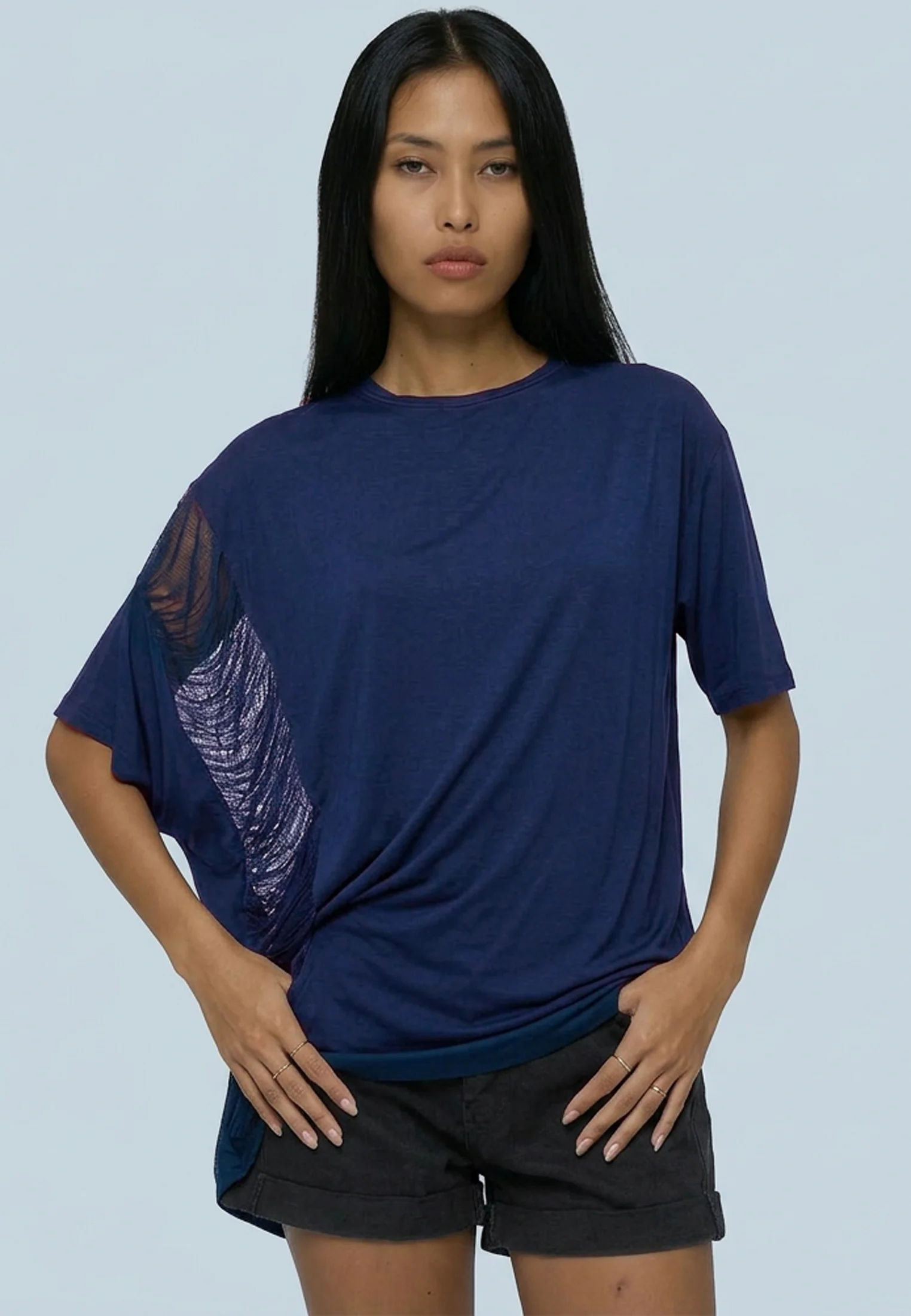 T-SHIRT EVENING BLUE