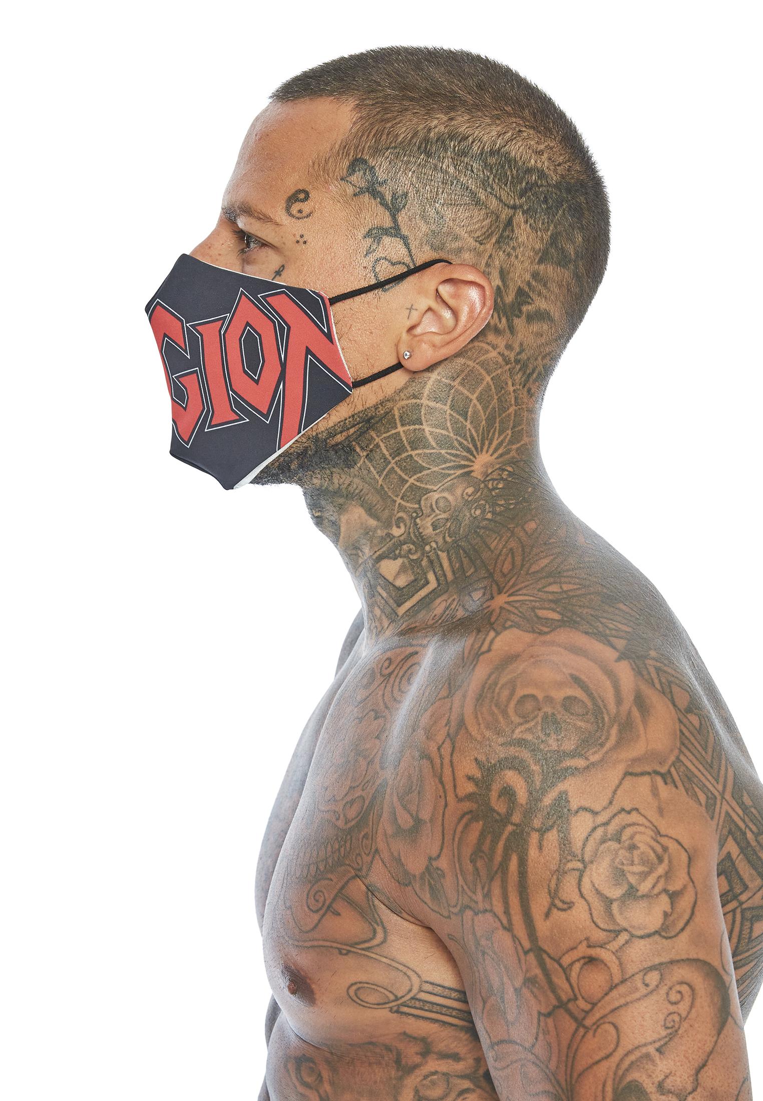 FACE MASK RELIGION PRINT - Image 3