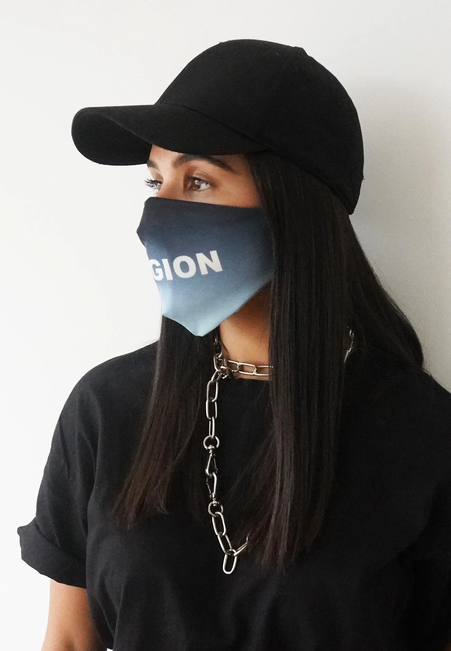 FACE MASK RELIGION GRADIENT BABY BLUE - Image 4