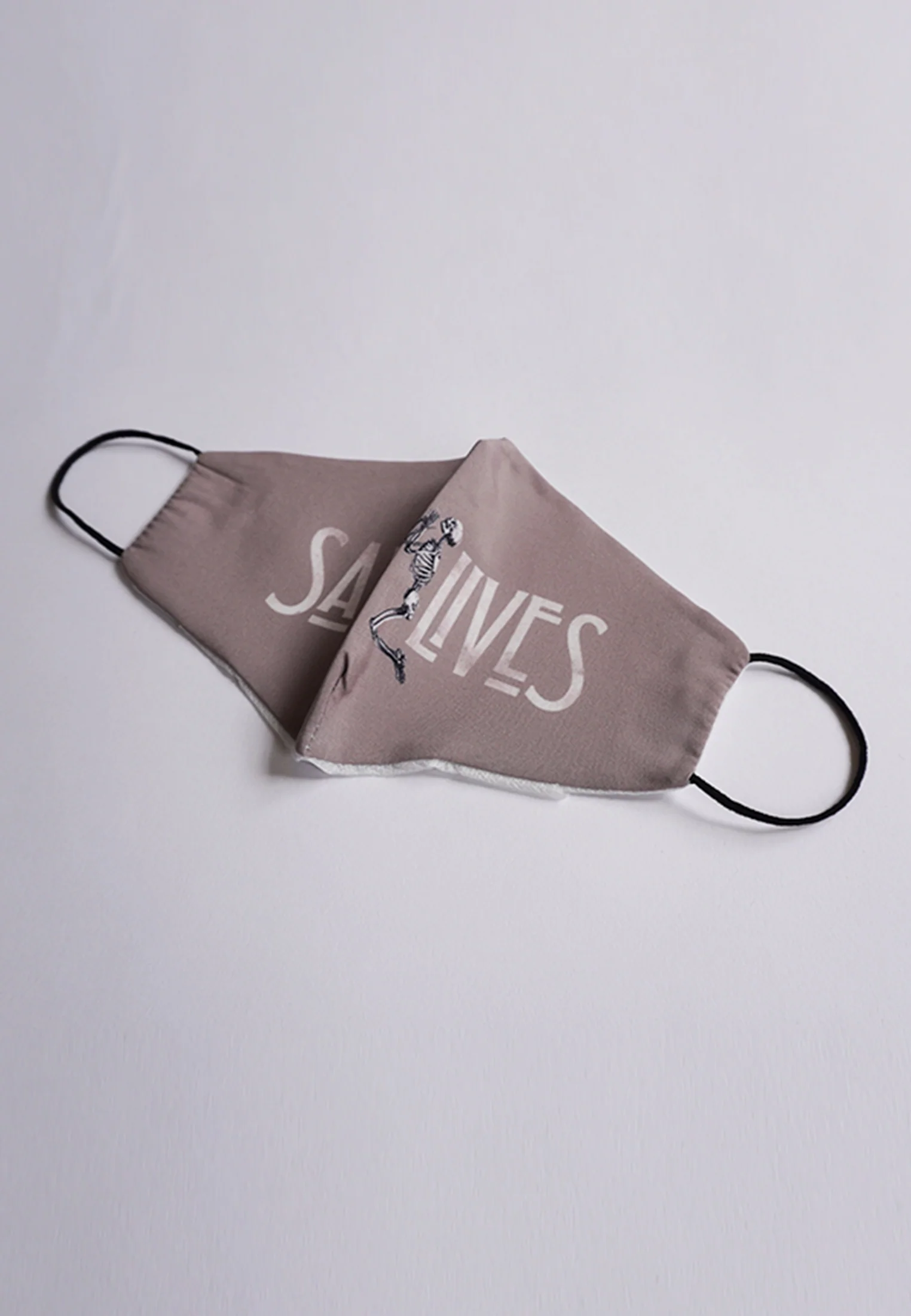 FACE MASK SAVE LIVES KHAKI - Image 3