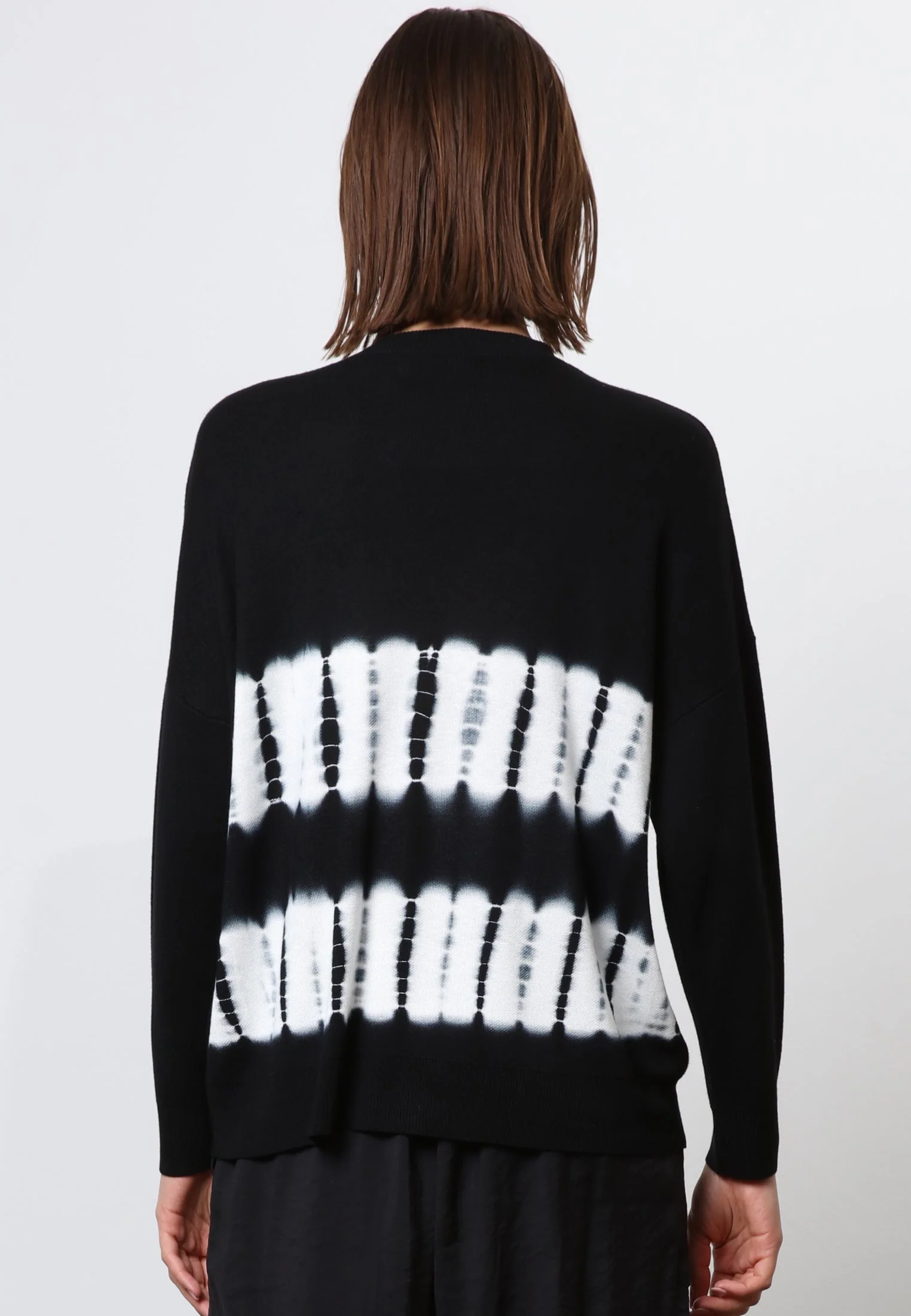 FADE TIE DYE COTTON JUMPER FADE PRINT - Image 2