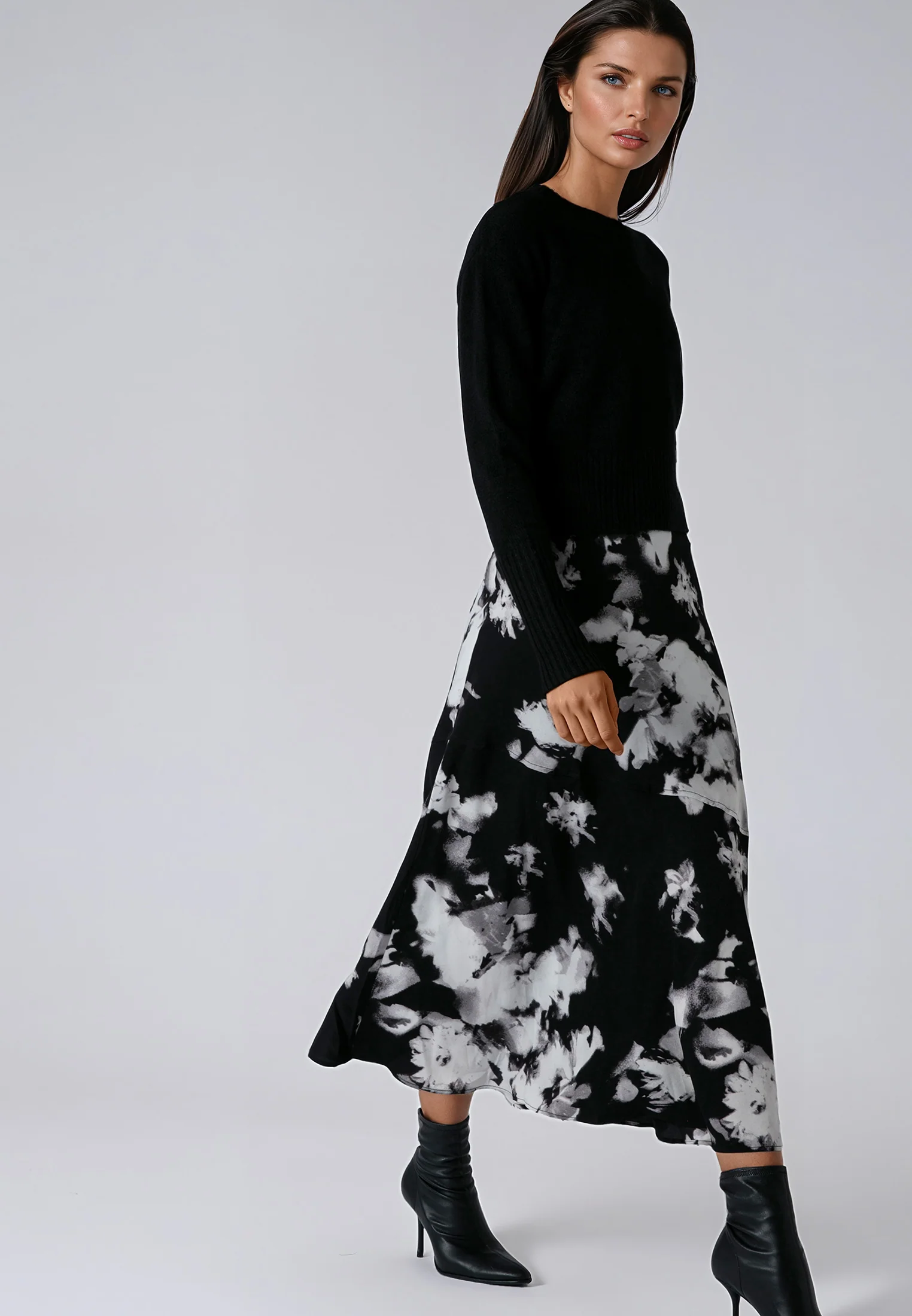 FAY DRESS BLOSSOM & BLACK - Image 2