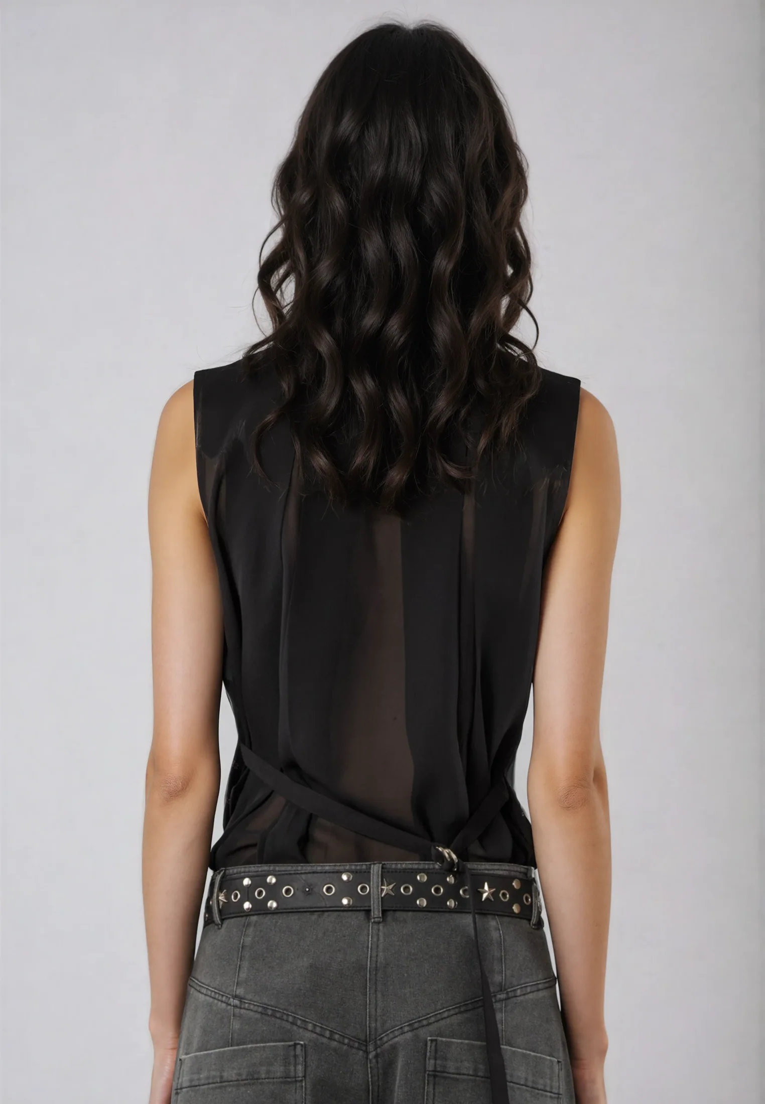 FLEET WAISTCOAT BLACK - Image 3