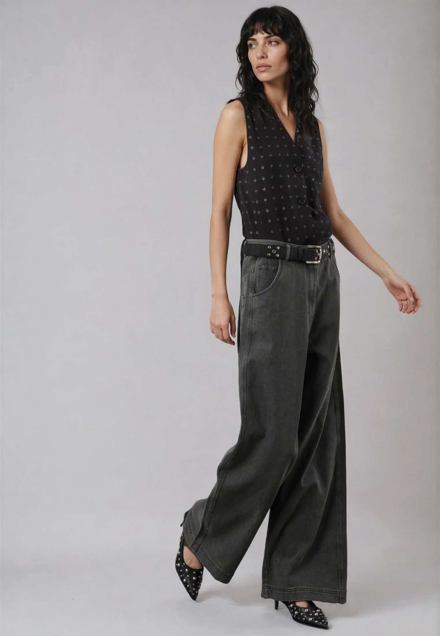 FLEET WAISTCOAT BLACK - Image 5
