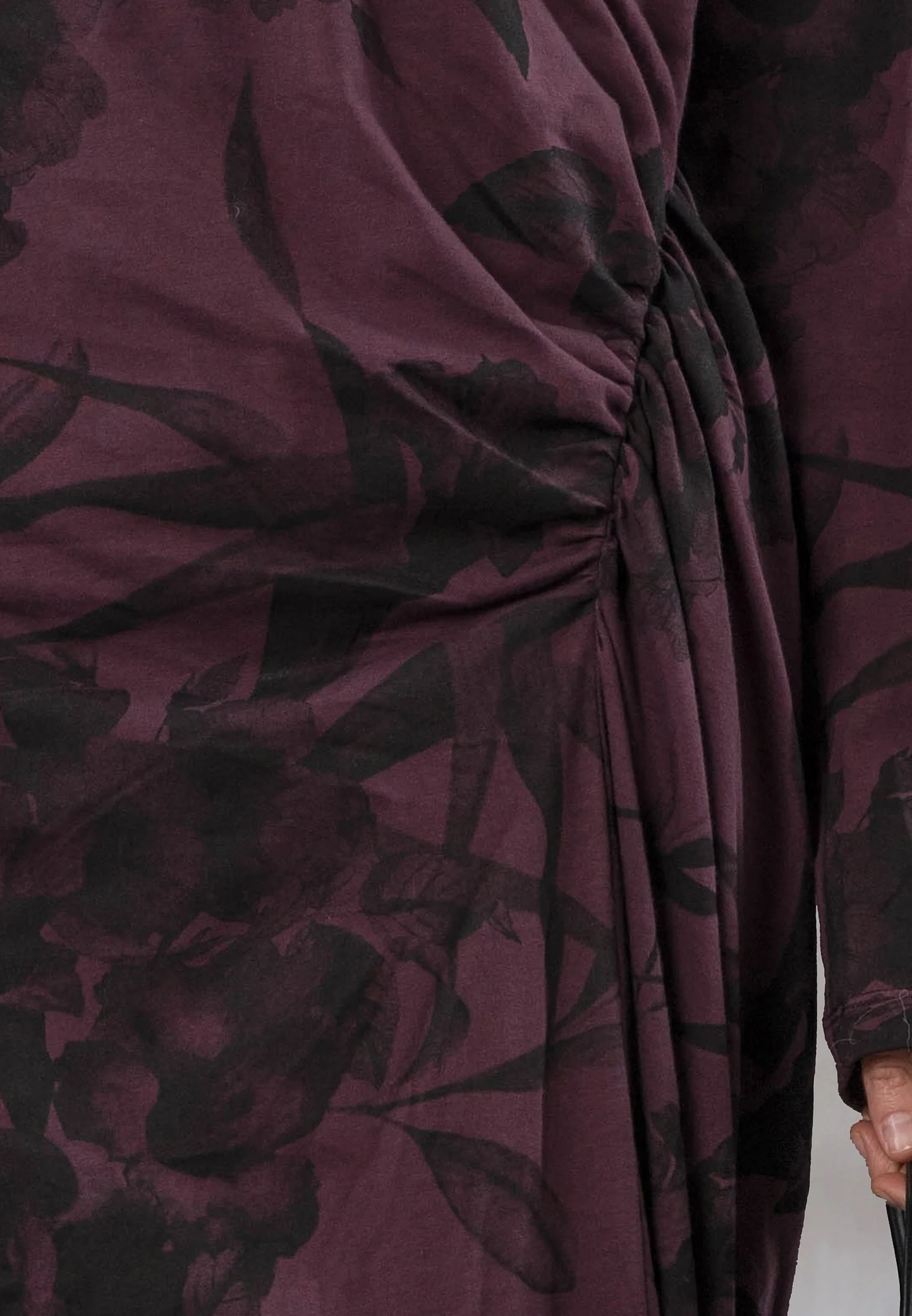 FLINT DRESS MAUVE WINE - Image 5