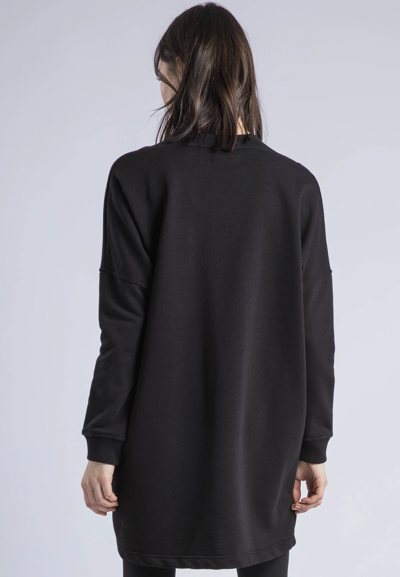 FLORA SWEAT DRESS BLACK ROCK STAR - Image 3