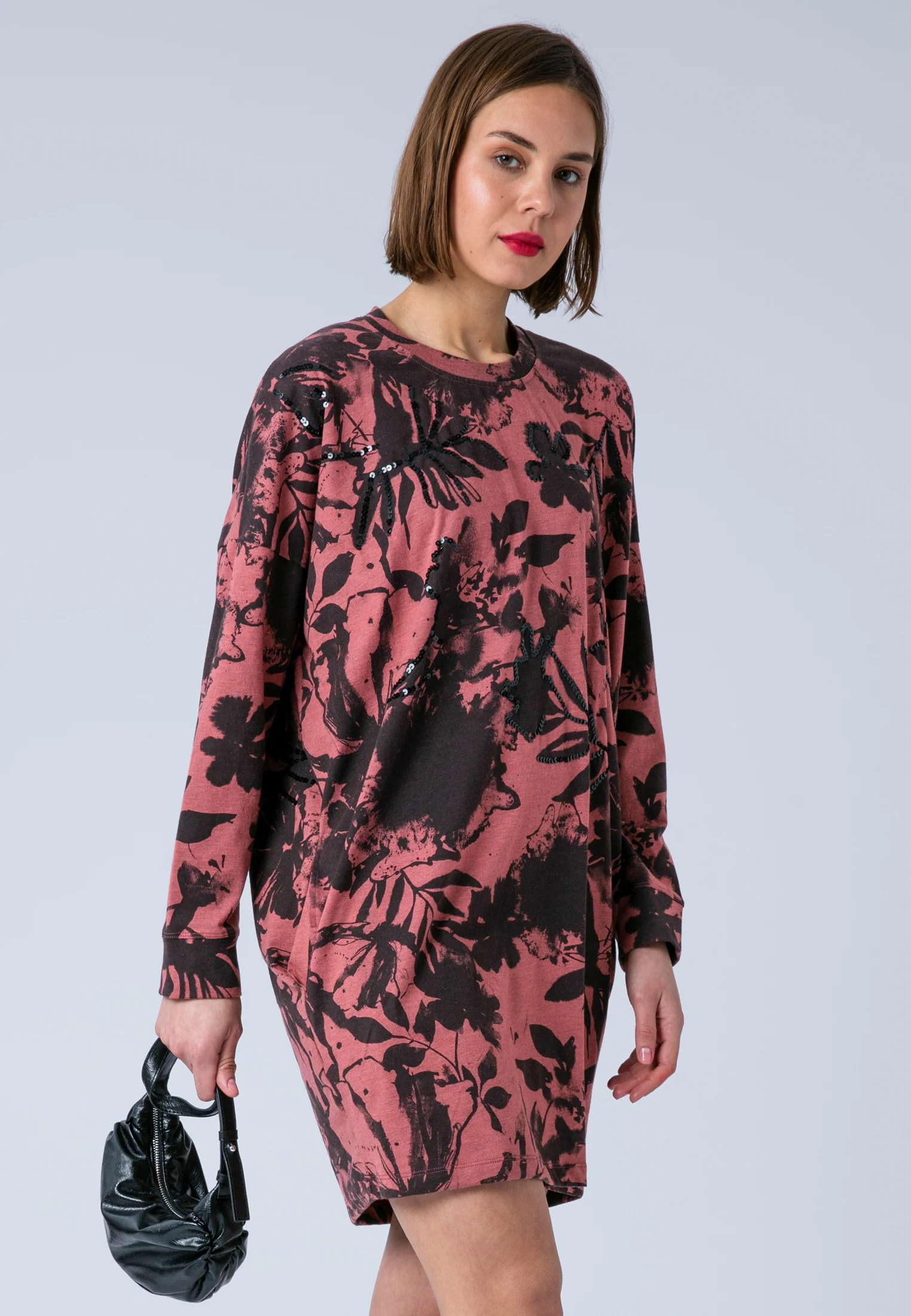 LIBBY BEADED TUNIC BURNT CORAL - Image 5