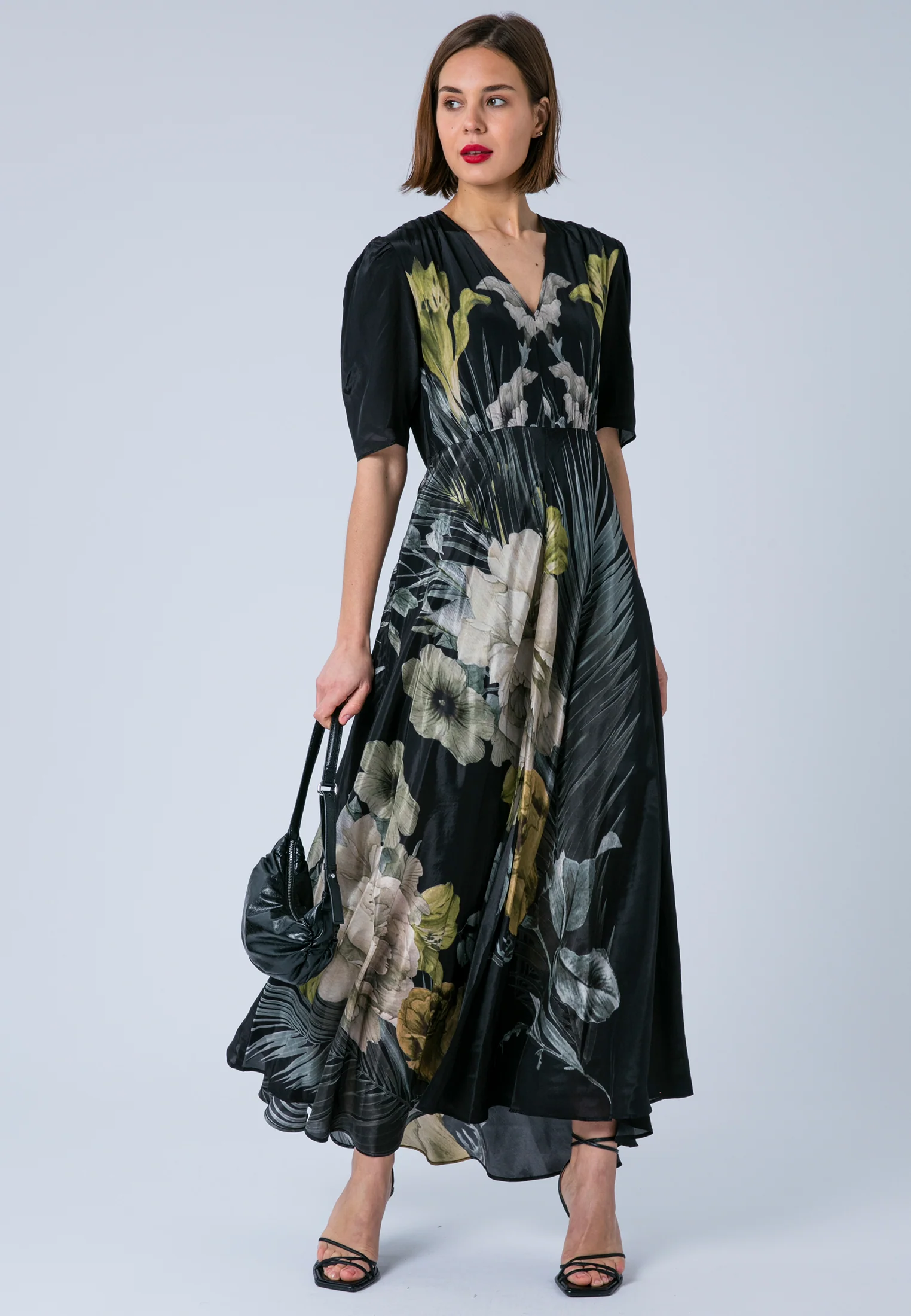TAYLOR MAXI TEA DRESS CAMELLIA YELLOW - Image 6